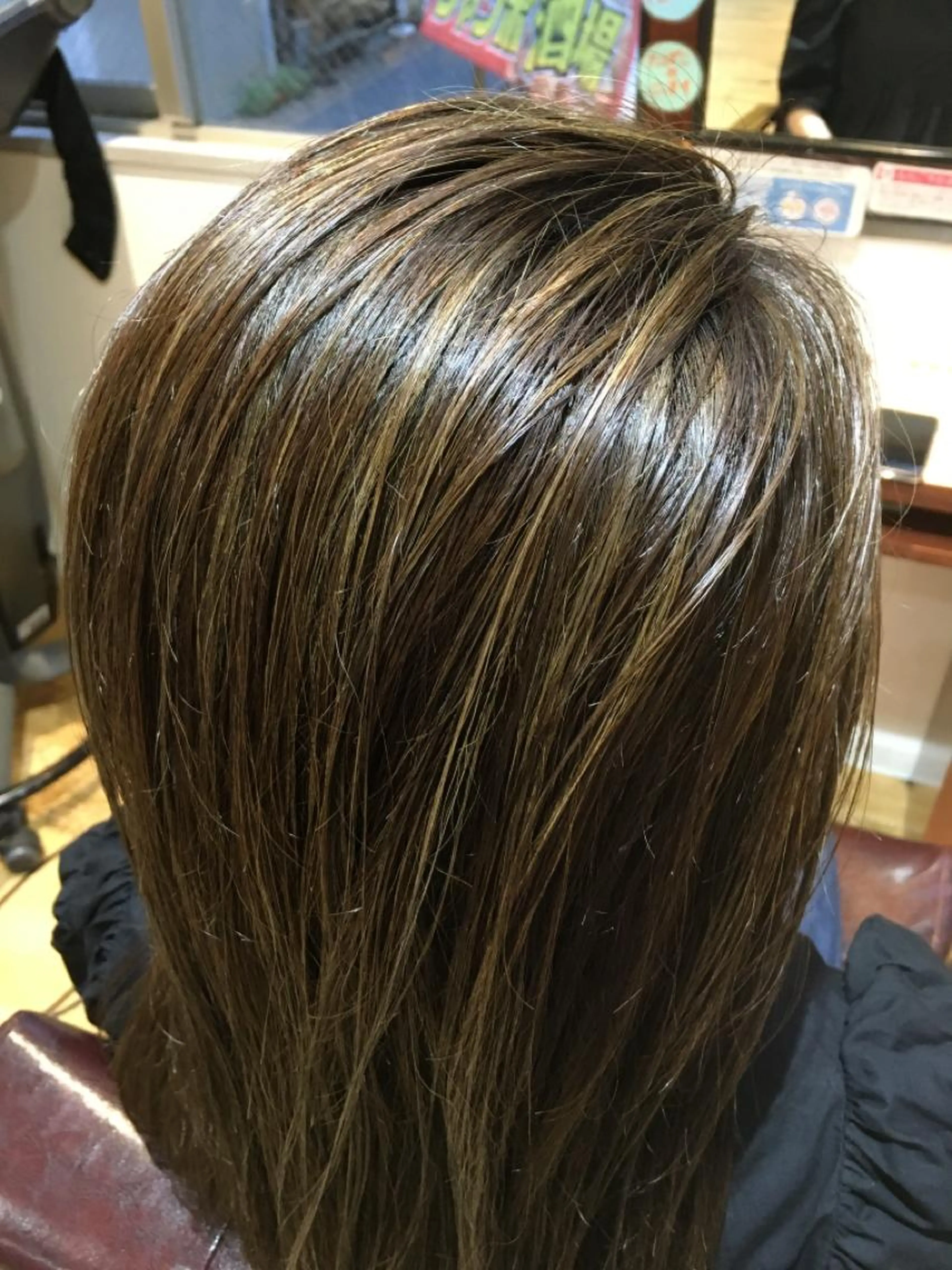 カット&ハイライト&オンカラー&トリートメントの写真