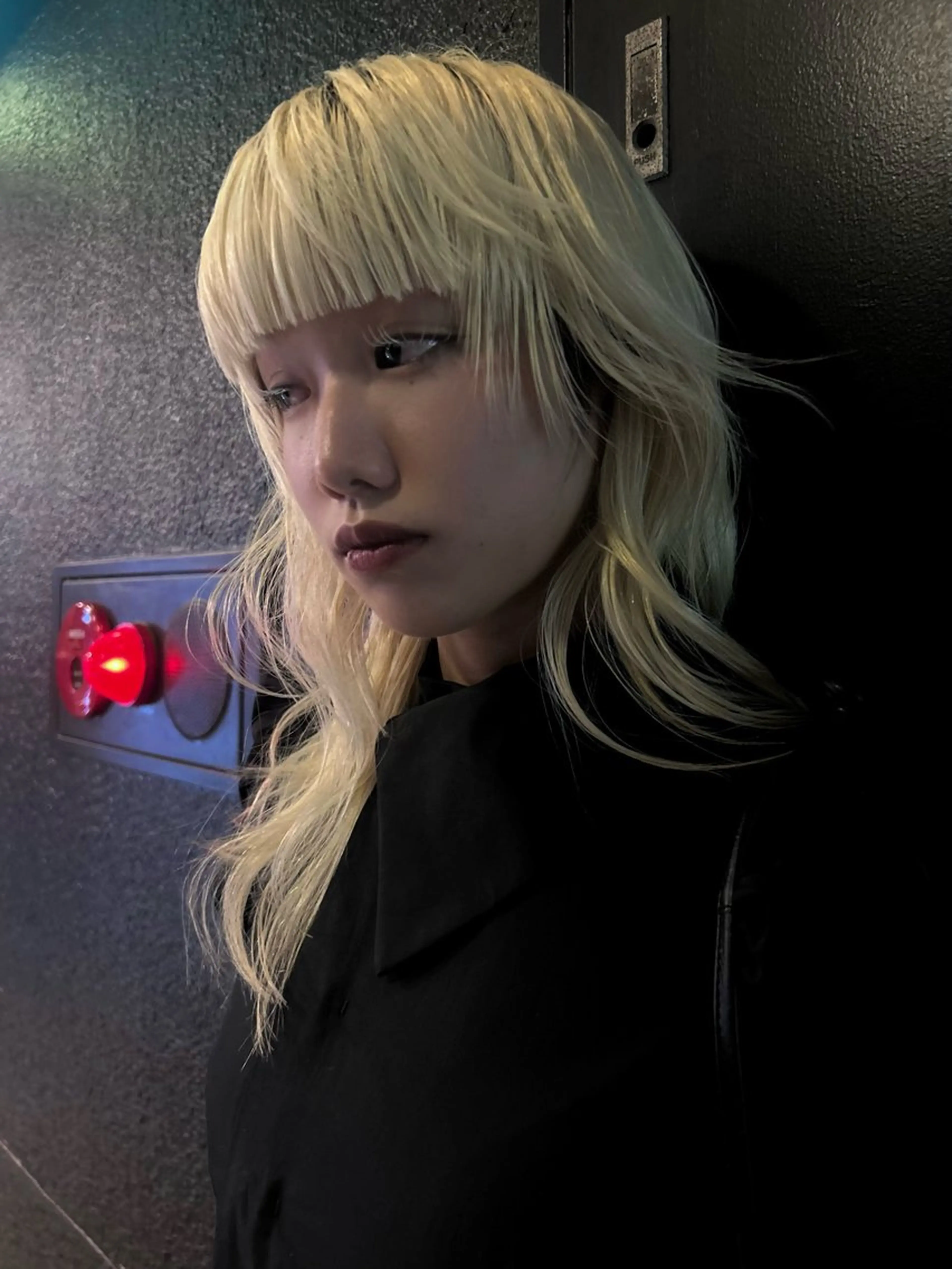 セミロング 江坂/レイヤー/ボブ nacaのヘアスタイル