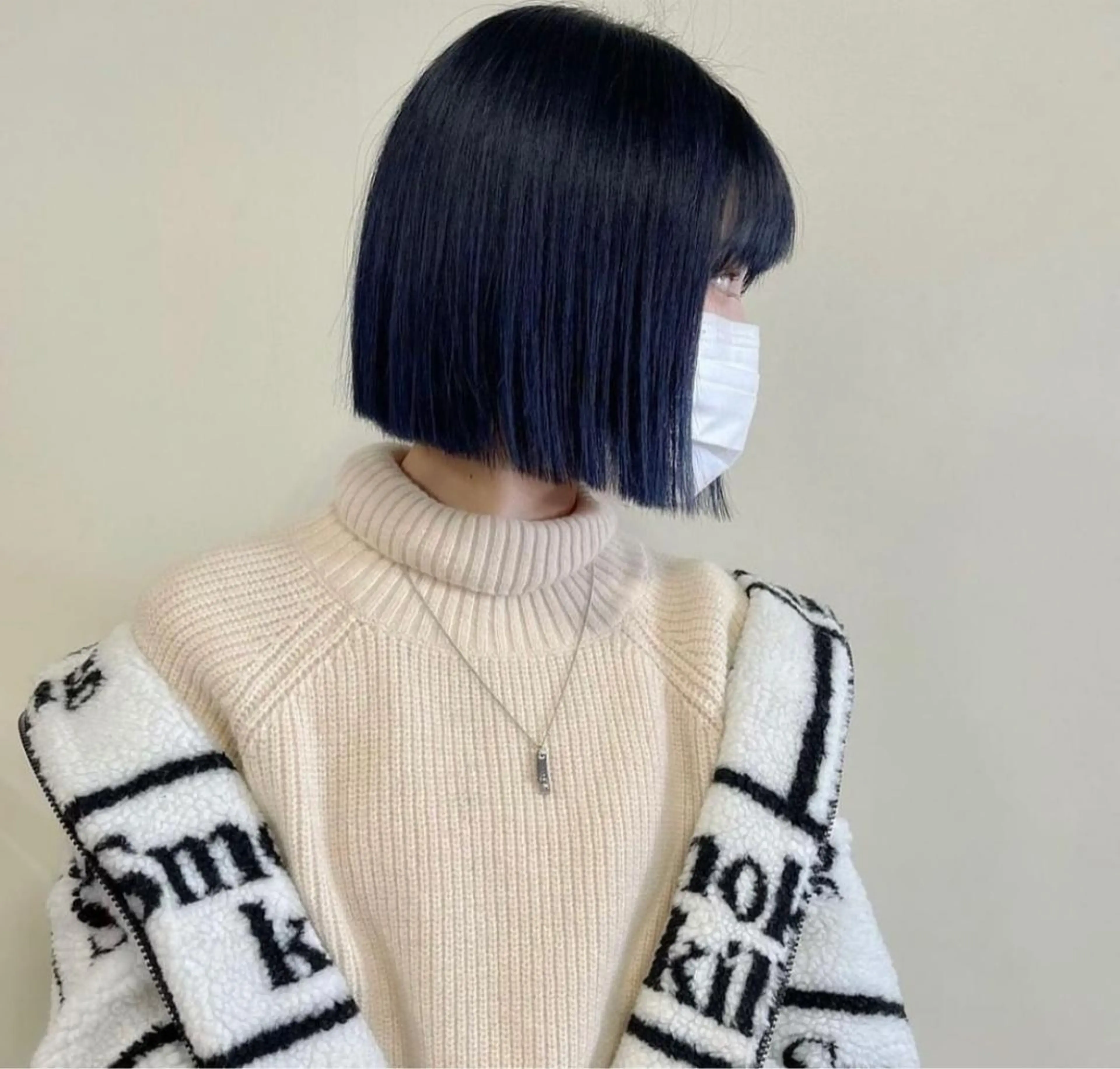 ミディアム 韓国風ヘア タッセルカット カット 韓国リアルハッシュ レイヤーカットのヘアスタイル