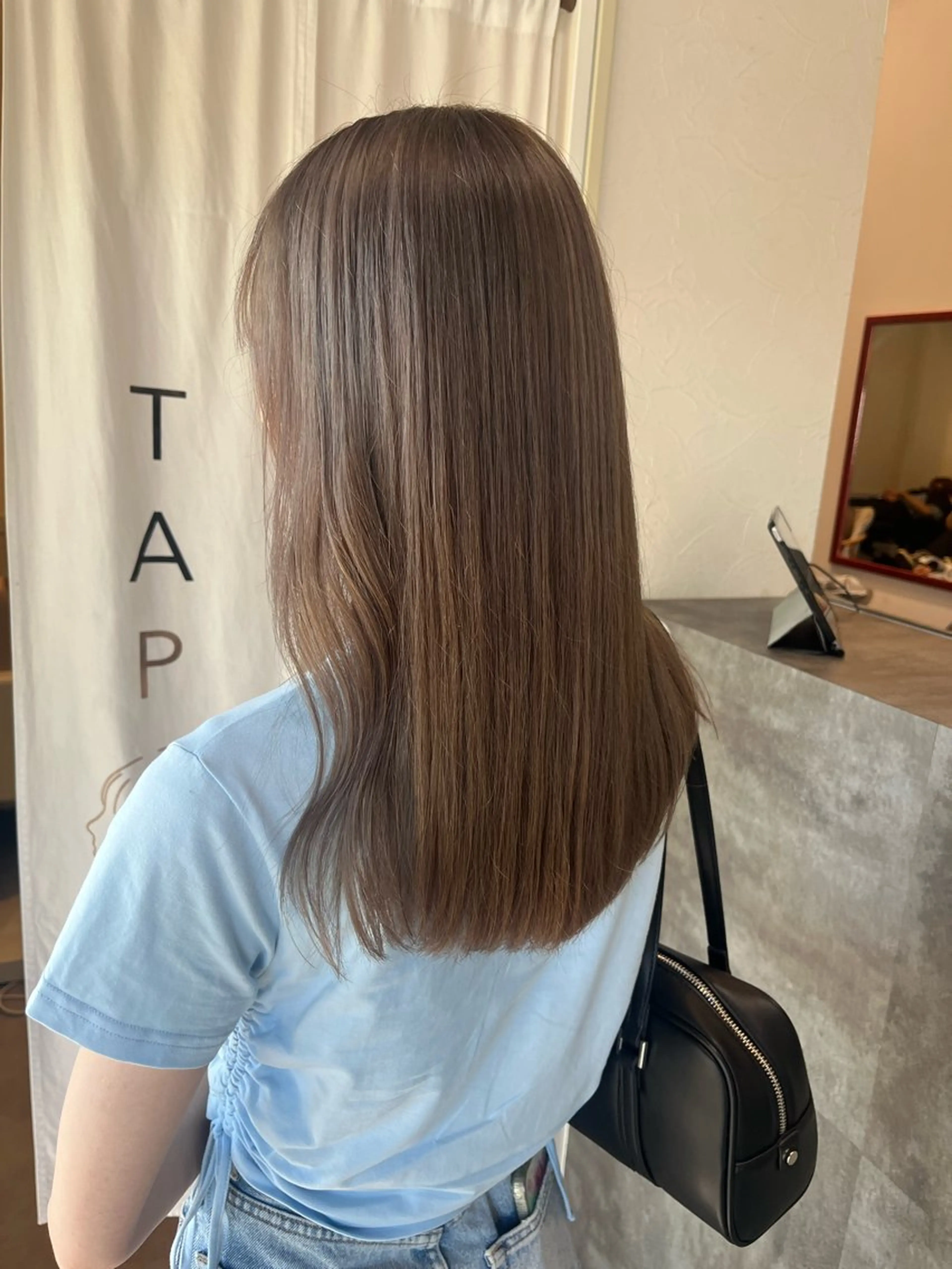 ロング カラー カット ヘアカラー 金沢市/美容師/ 岡島由希美のマツエク・マツパデザイン