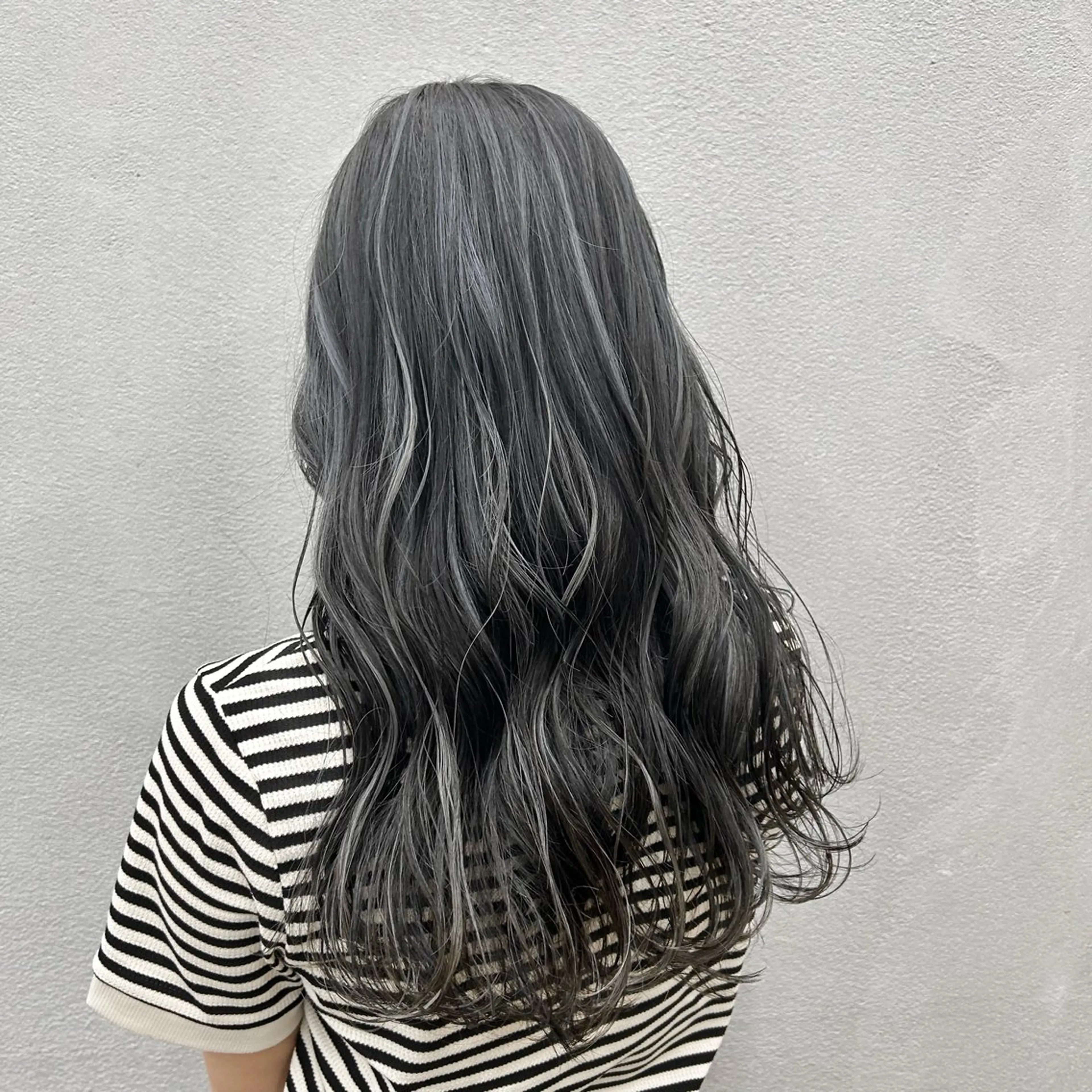 ロング カラー ハイライトカラー ハイライト N/デザインカラー 🌿ナギのヘアスタイル