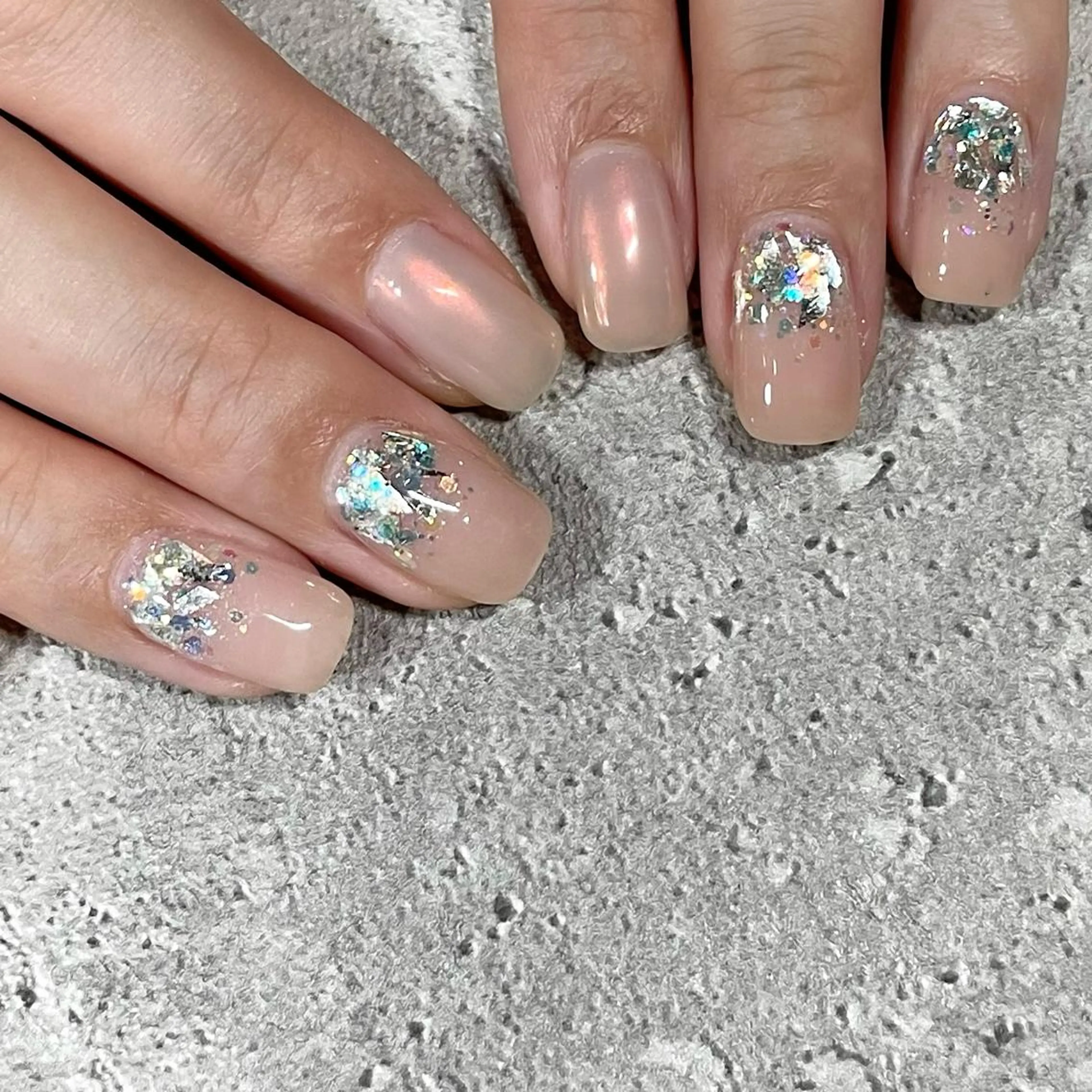 ネイル ジェルネイル シンプルネイル 東 千夏のネイルデザイン