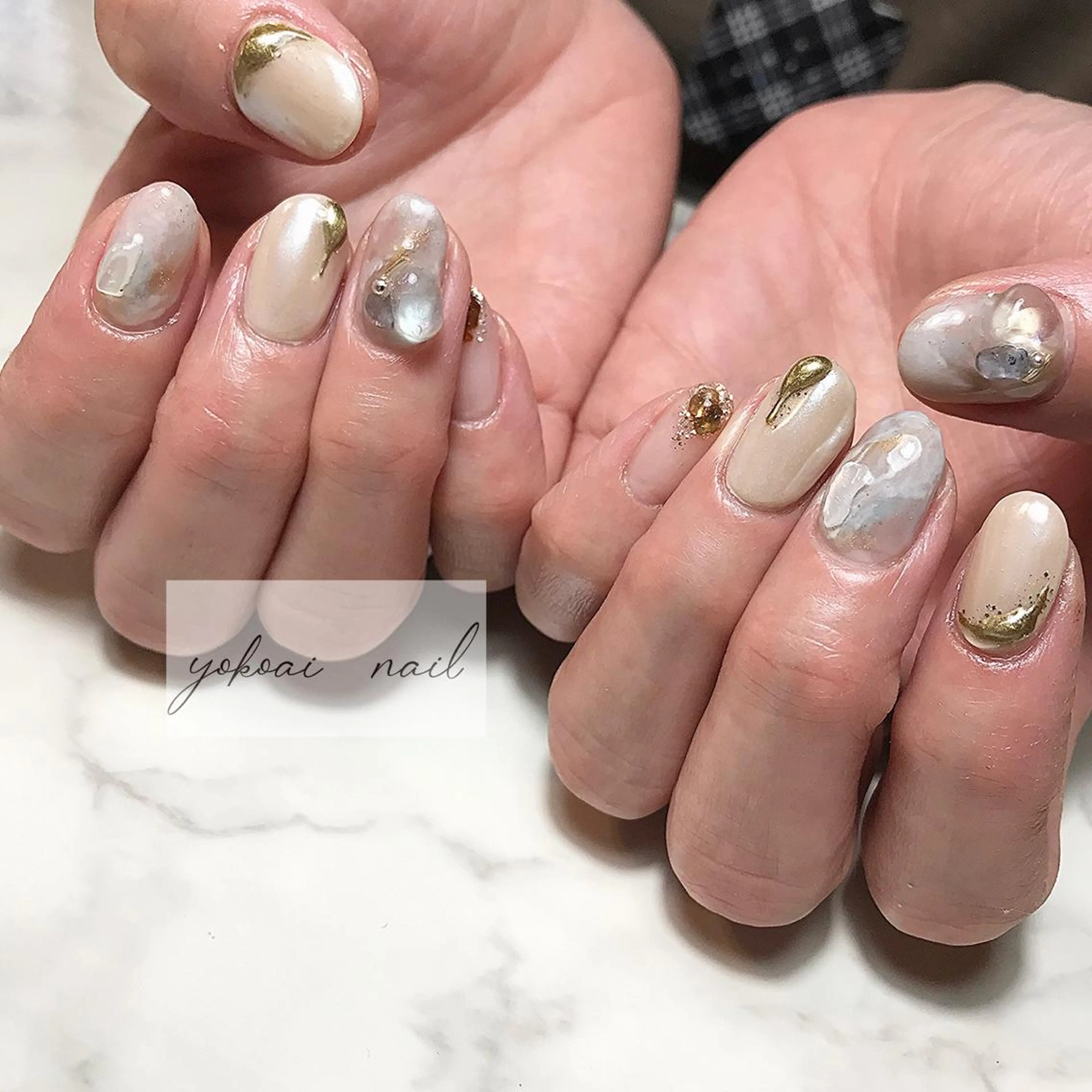 10本アートし放題ネイルの写真