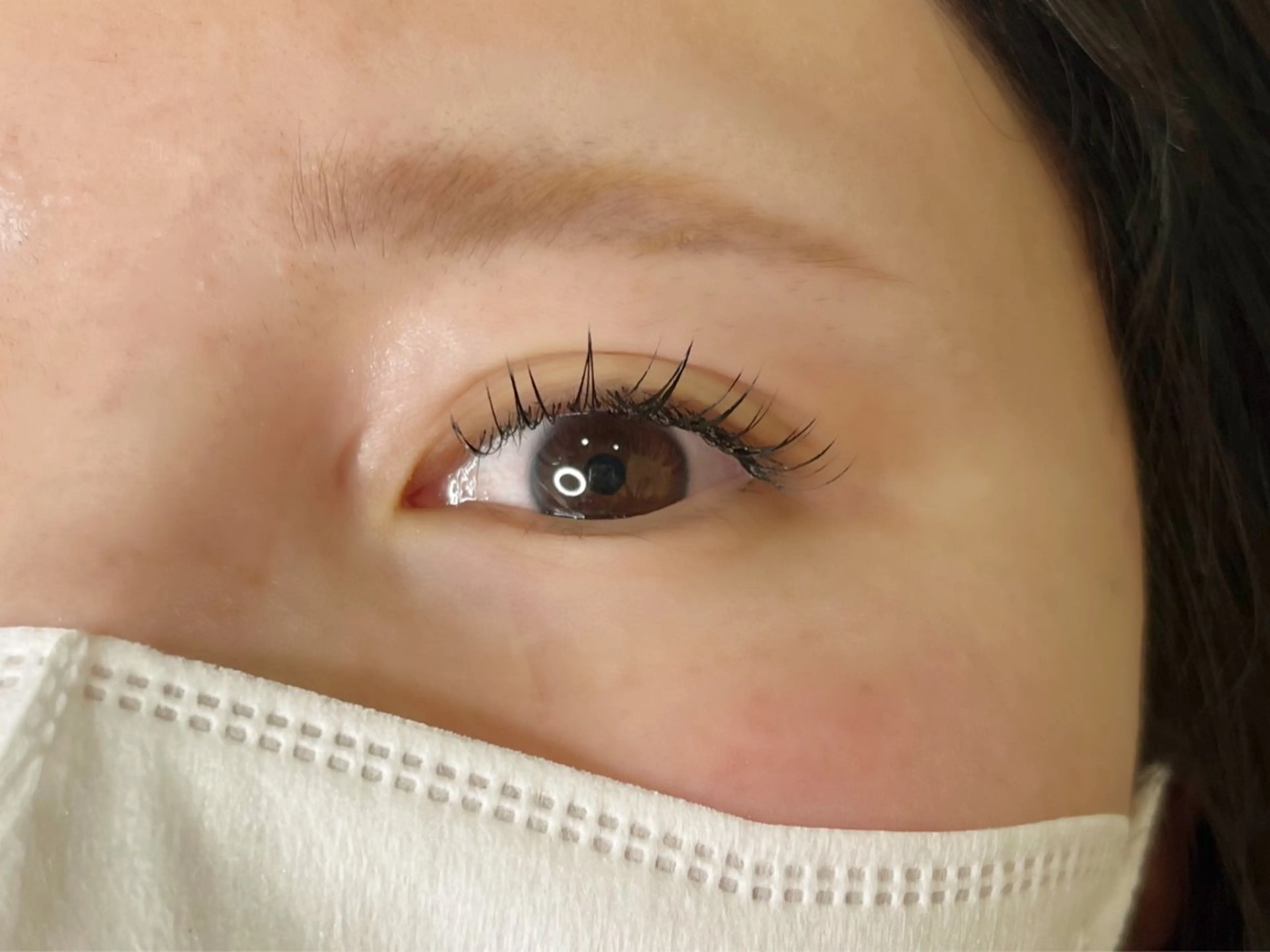 マツエク・マツパ キュート フラットラッシュ fan.germe☆ Satsukiのマツエク・マツパデザイン