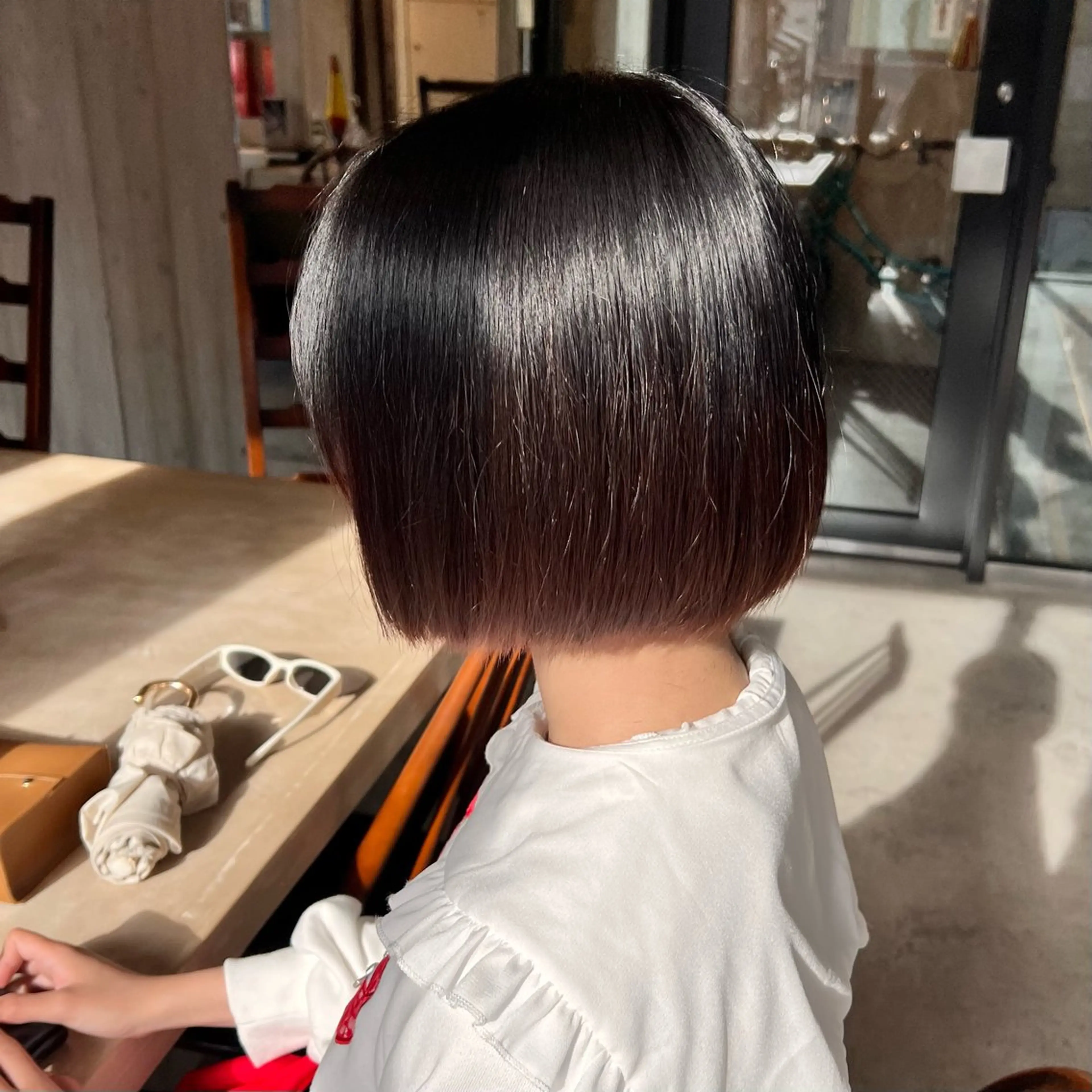 ショート ボブ オオバヤシ マホのヘアスタイル