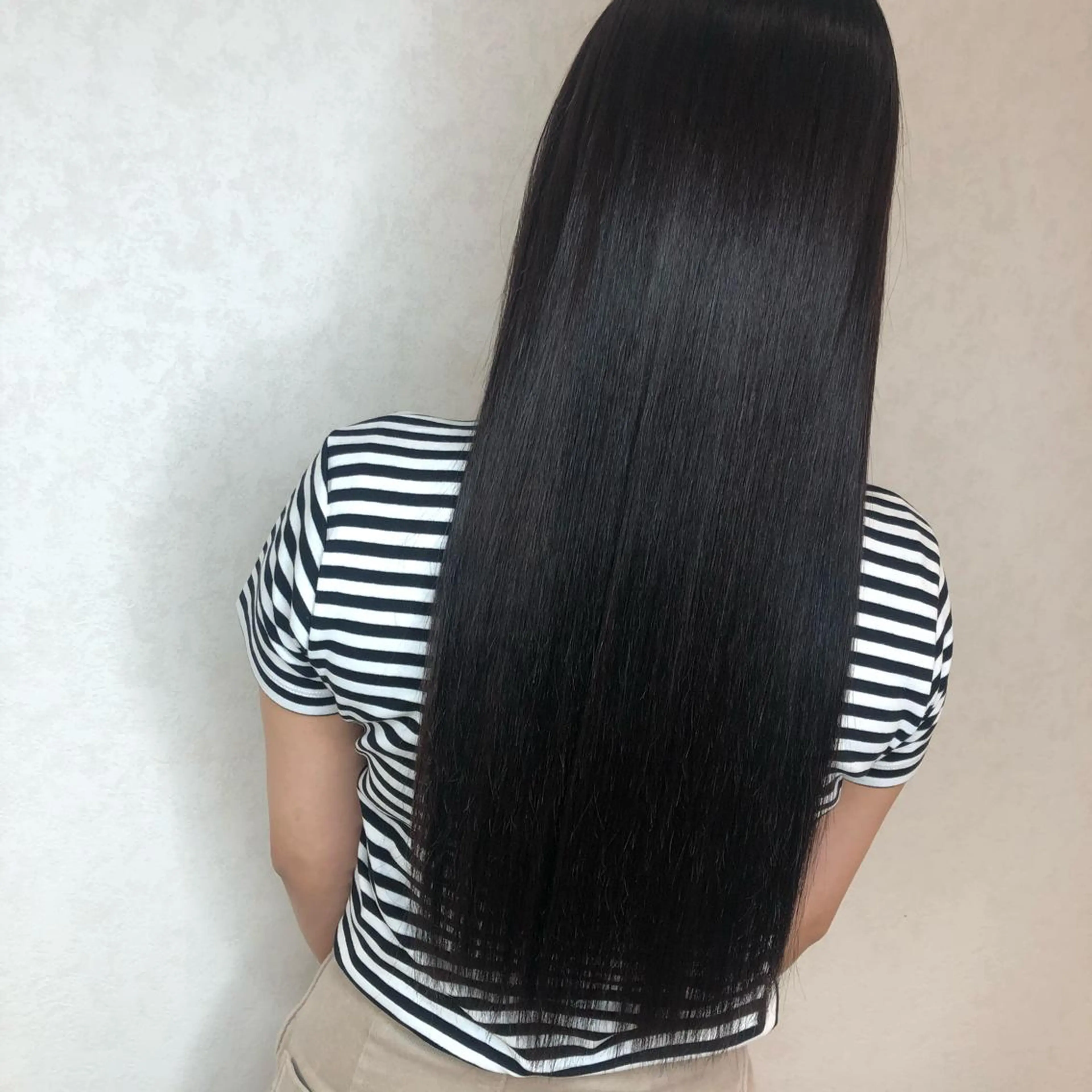 ロング カラー ムトウセイマ/ 縮毛矯正/ブリーチのヘアスタイル