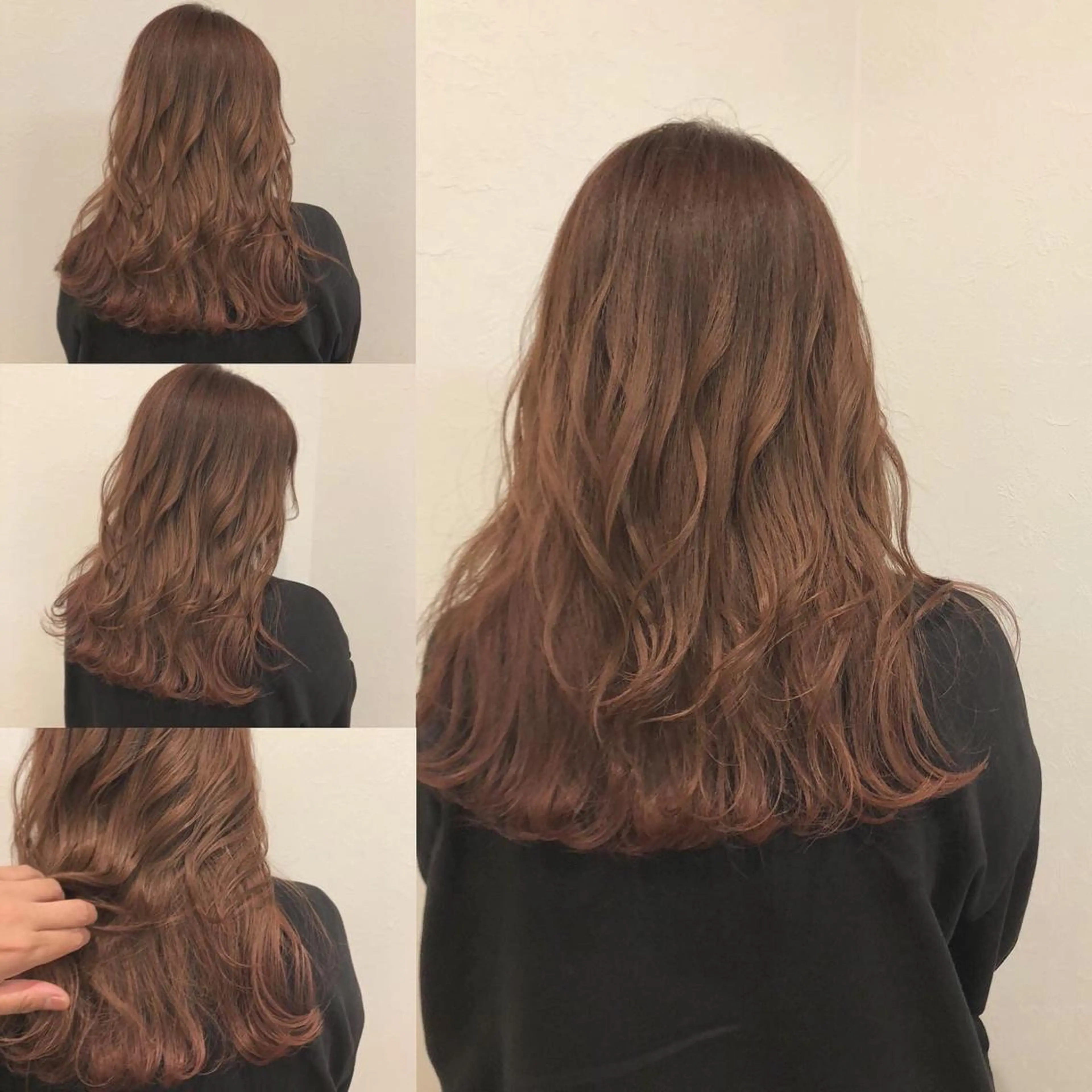 セミロング カラー パーマ ヘアアレンジ メンズ キッズ ネイル マツエク・マツパ カット ヘアカラー トリートメント MEGUMI megumiのヘアスタイル
