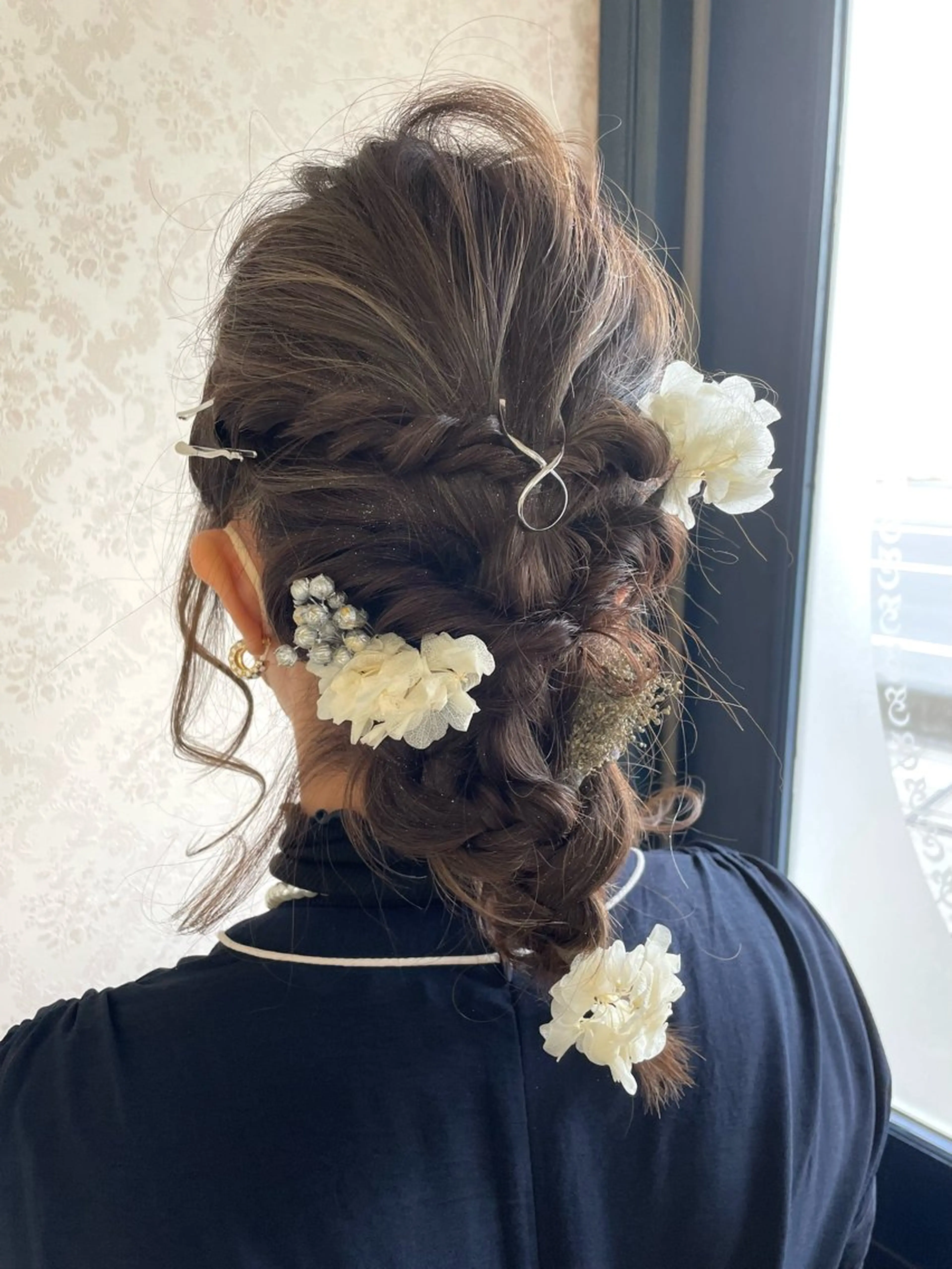 ヘアアレンジ ヒヨシ ルナのヘアスタイル