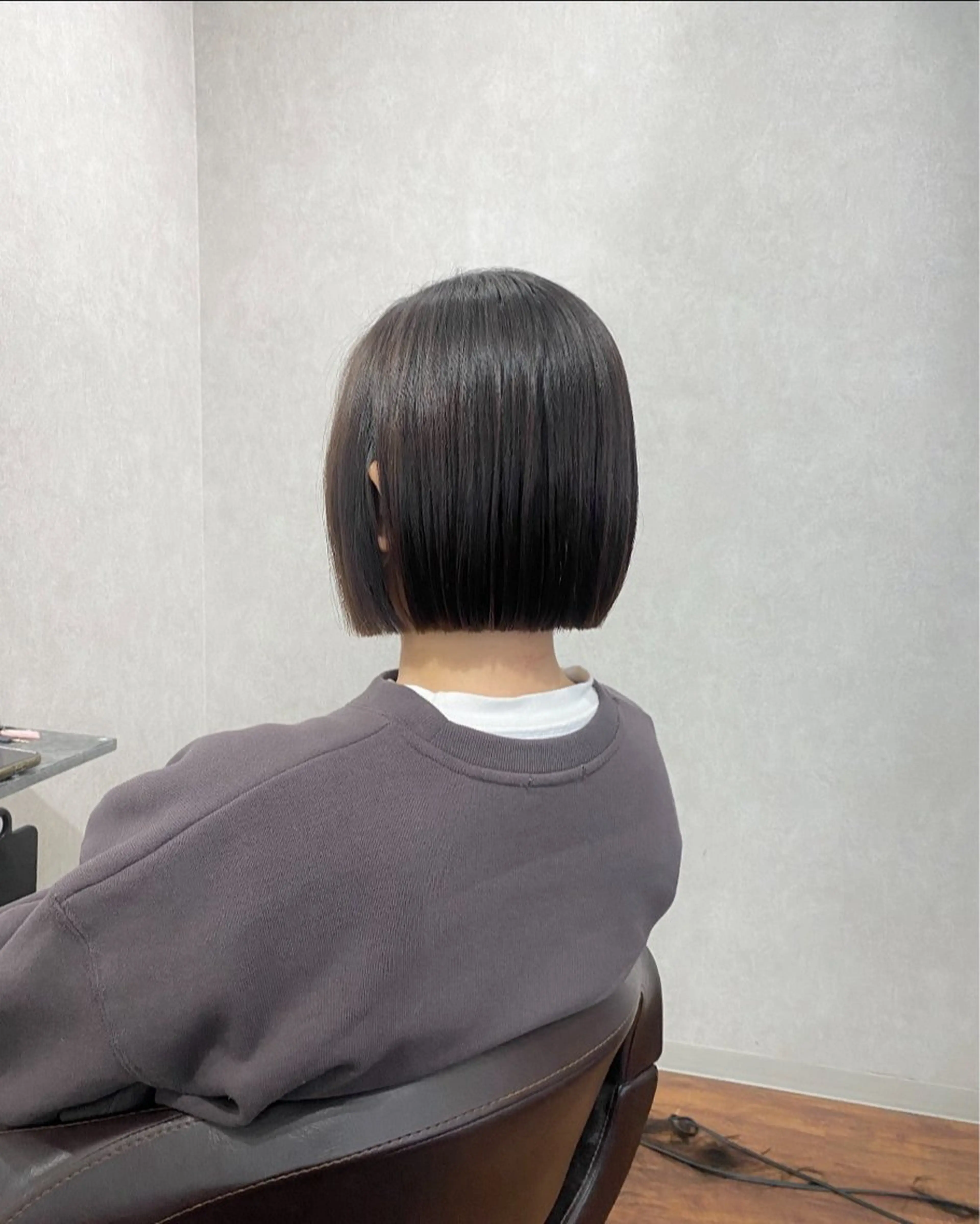 ミディアム 縮毛矯正 ＳＨＩ ＺＵのヘアスタイル