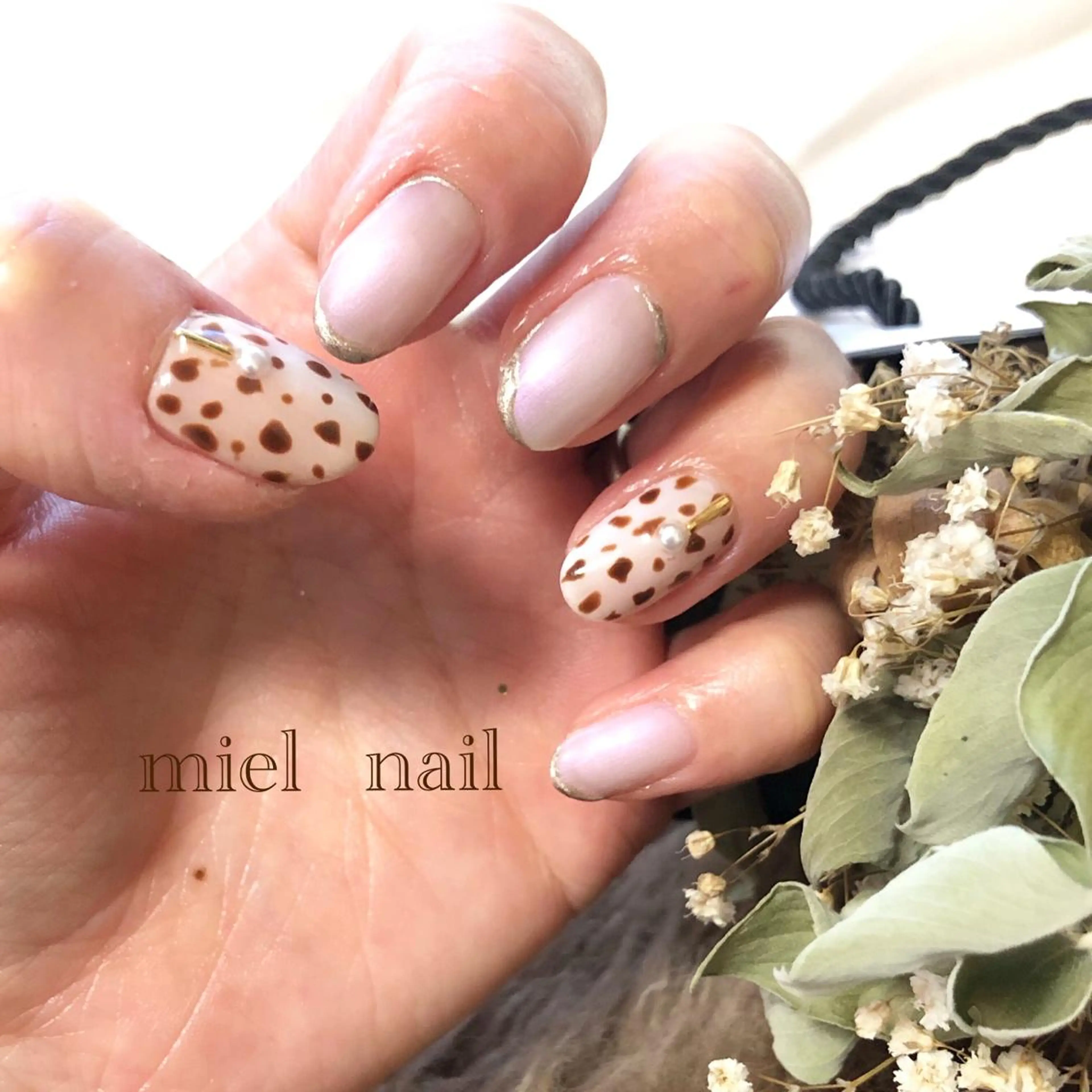 ネイル ハンドネイル miel nailのネイルデザイン