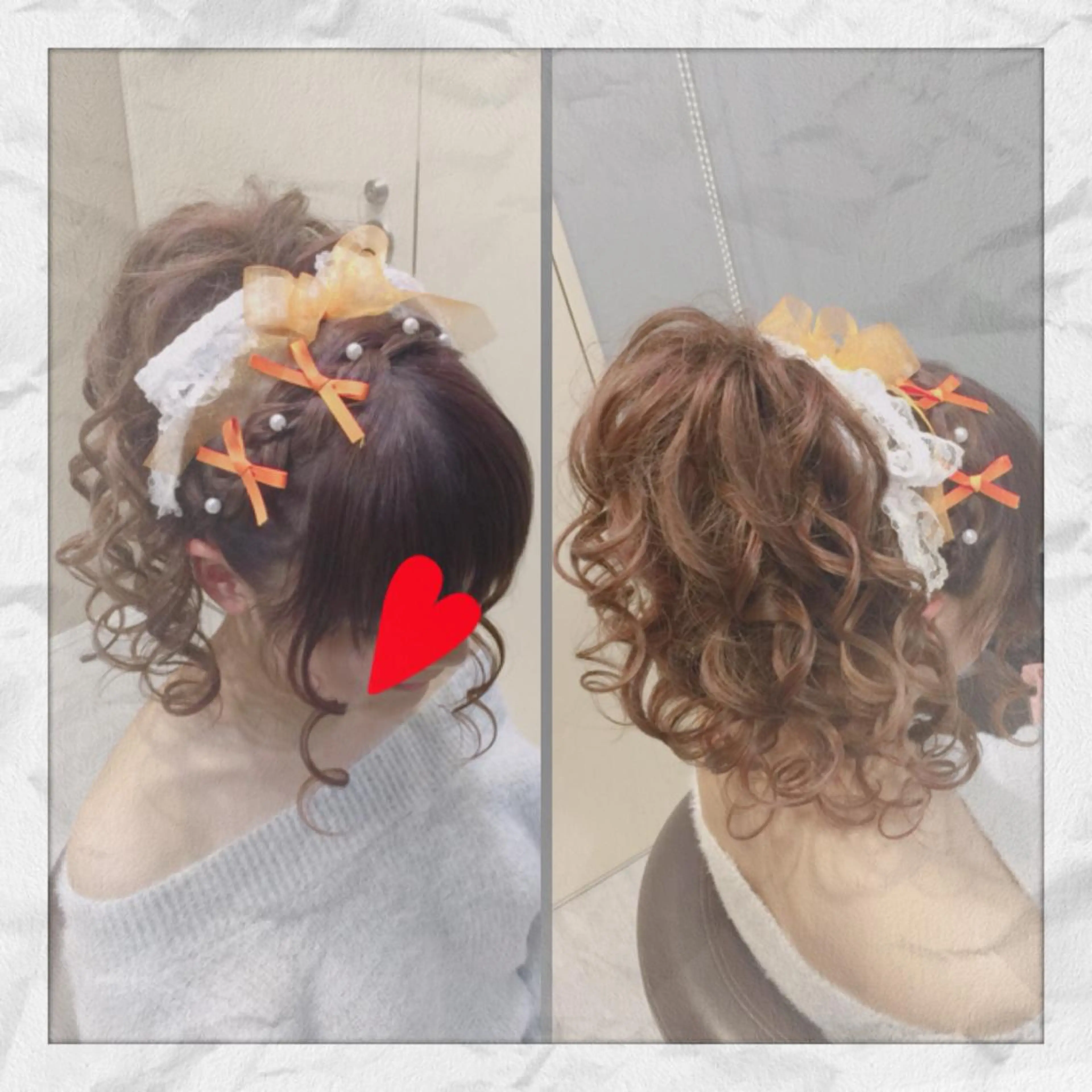 ロング ヘアアレンジ ヘアセット ヘアセット/着付け 𓇼 まつもと𓇼のヘアスタイル