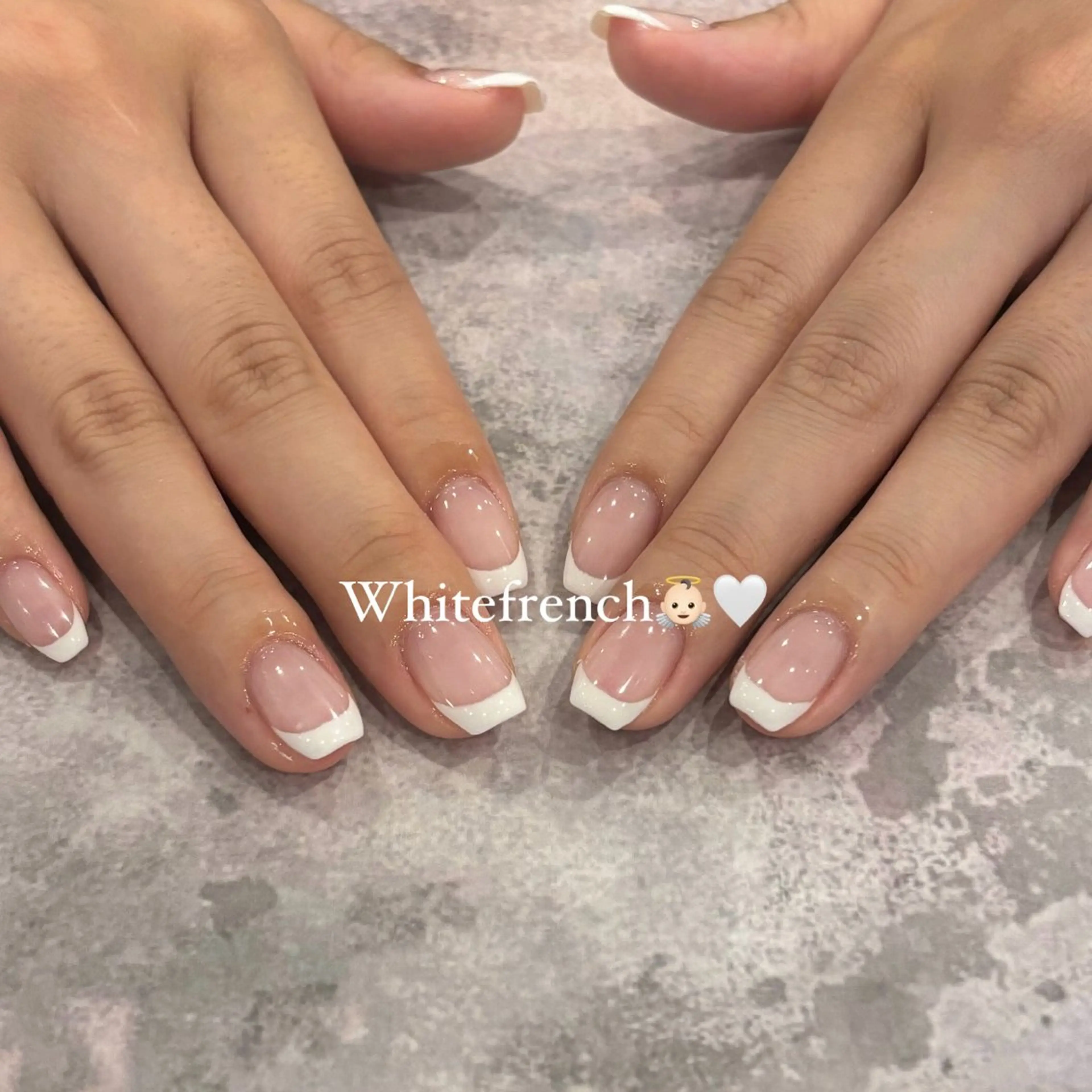 ネイル フレンチネイル ハンドネイル millie ainee太田のネイルデザイン