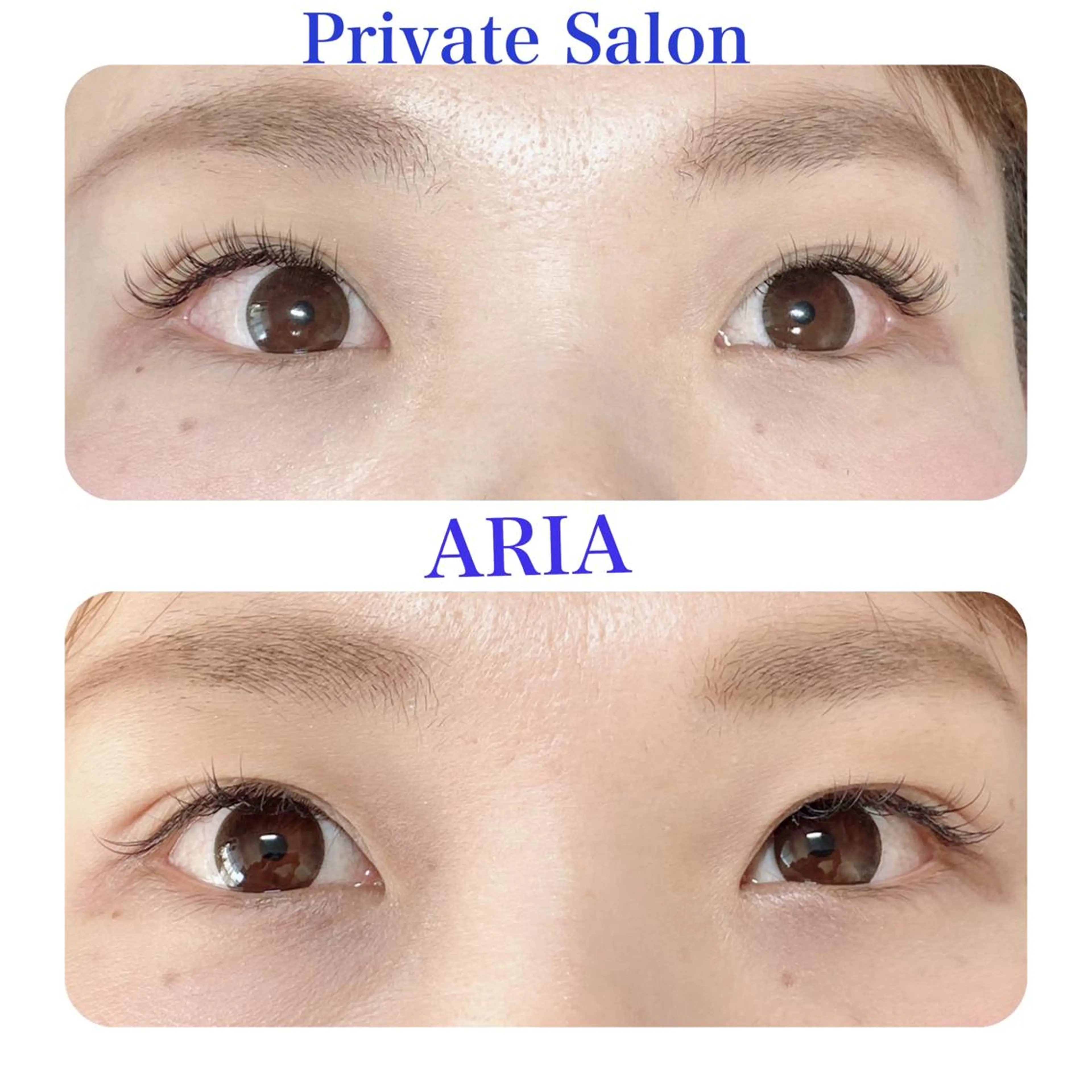 マツエク・マツパ フラットラッシュ ナチュラル マツエク ARIA所属・ARIAプライベート サロン五反田のマツエク・マツパデザイン