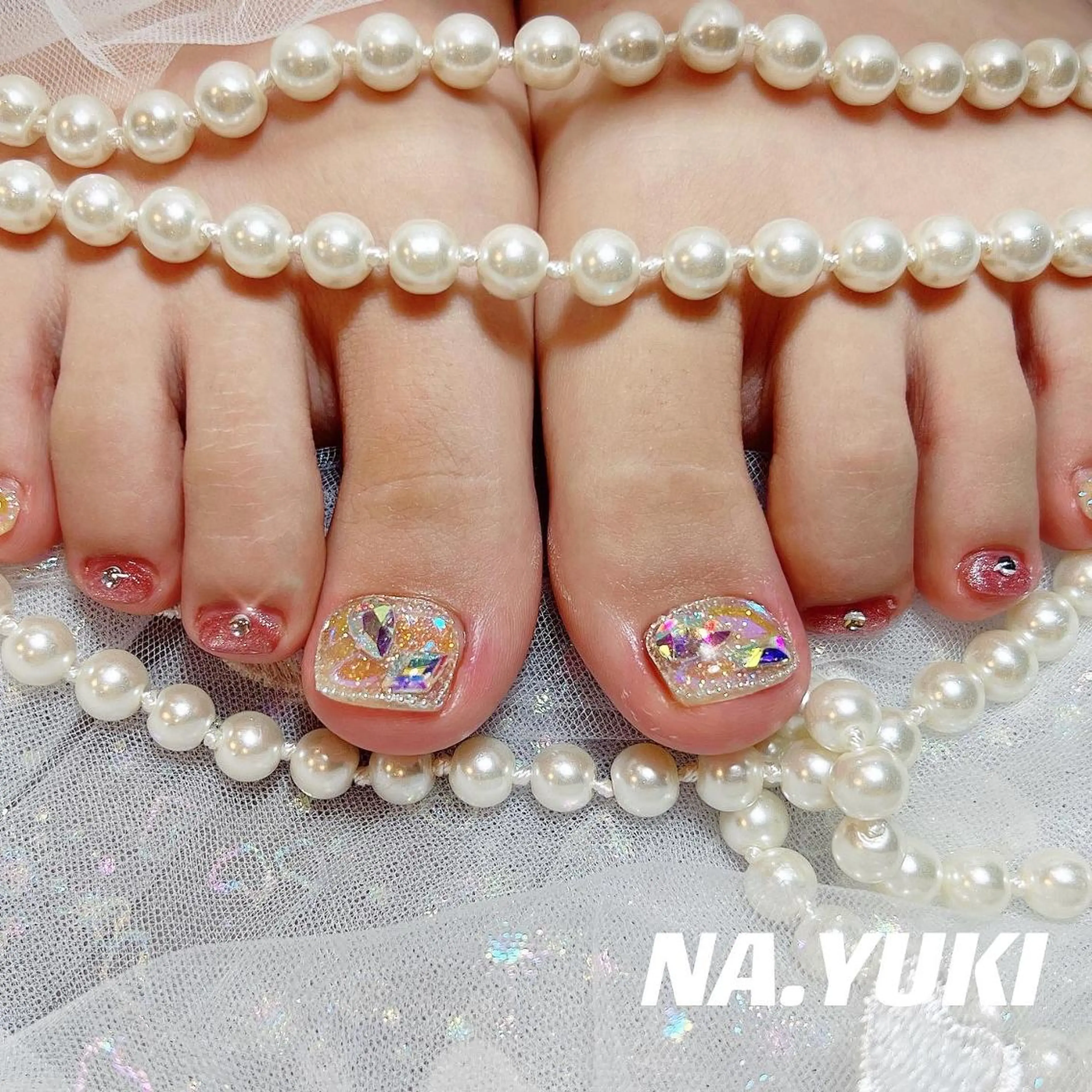 ネイル フットネイル YUKI 💗 渋谷店のネイルデザイン