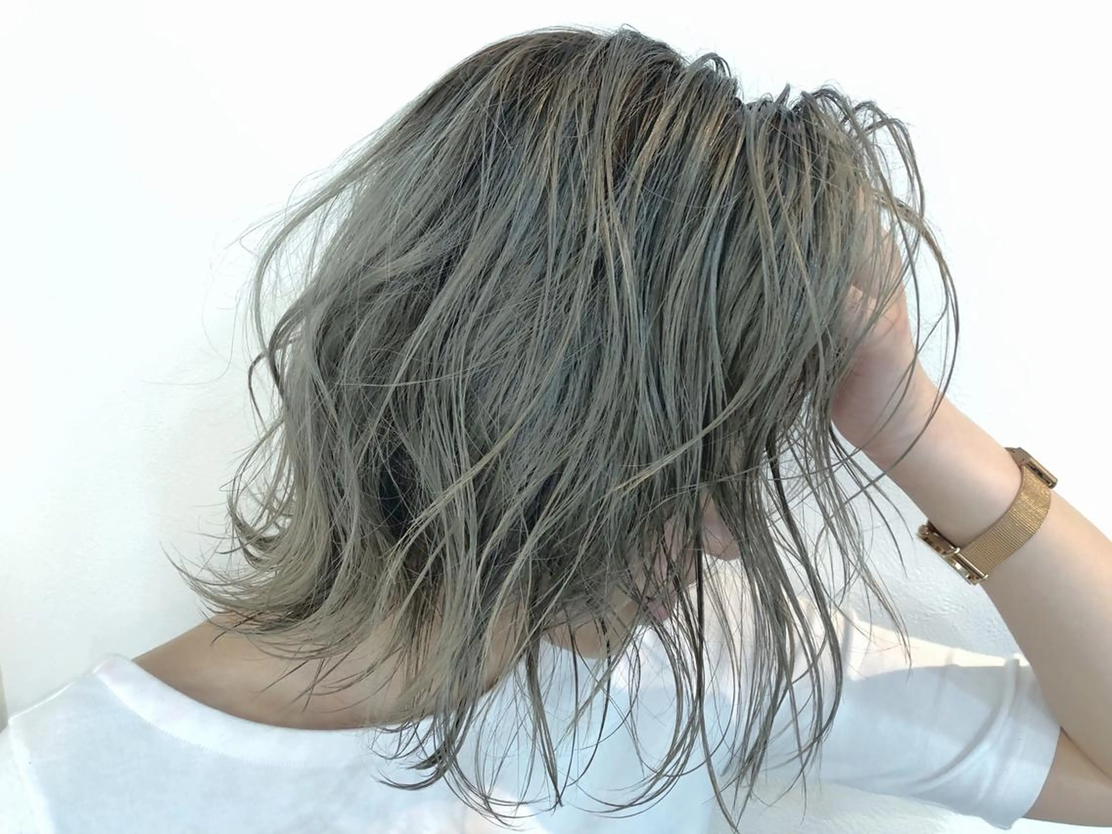 ミディアム カラー [店長]加地 峻のヘアスタイル