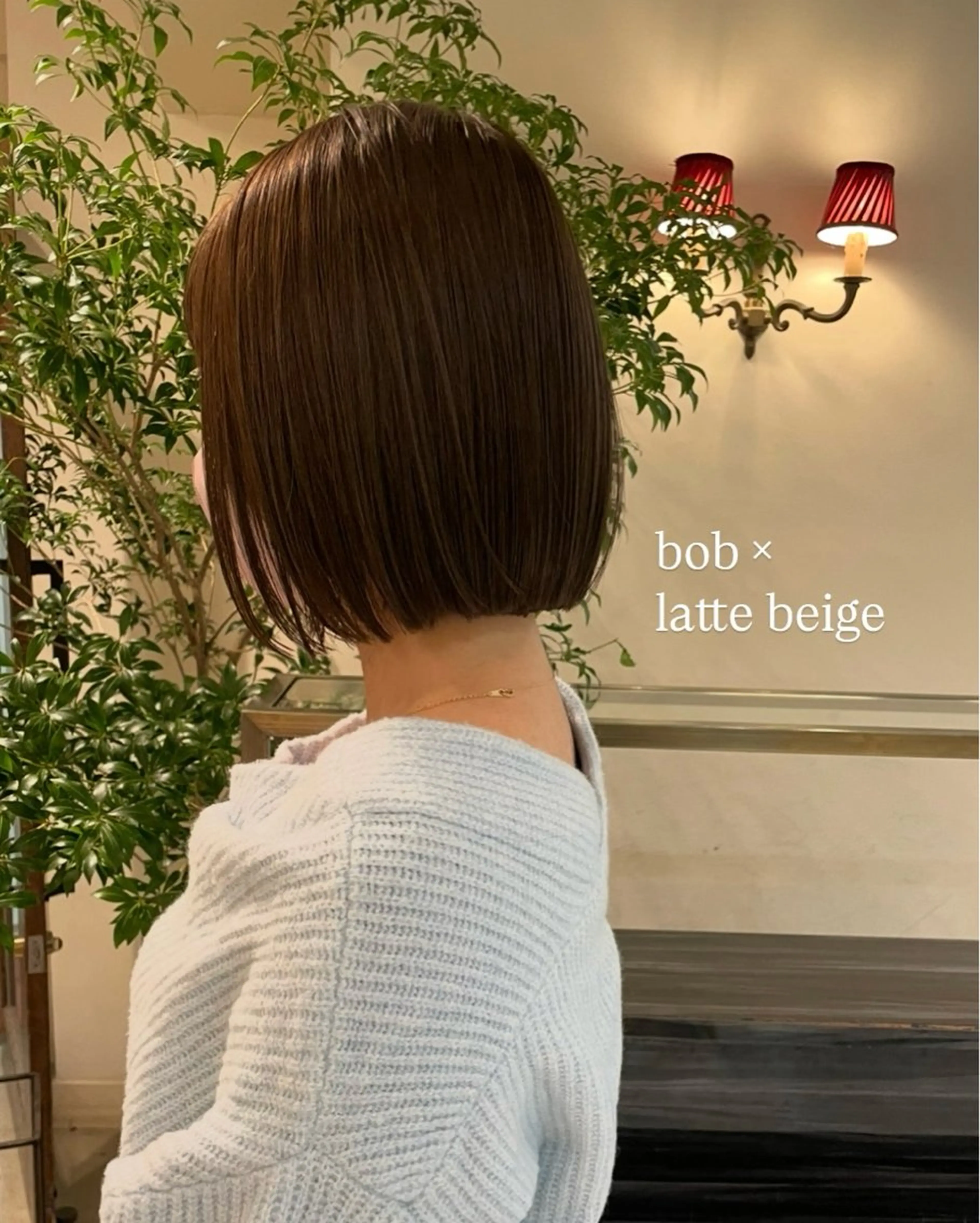 ショート カラー 似合わせ×くすみ カラー🤎yuukaのヘアスタイル