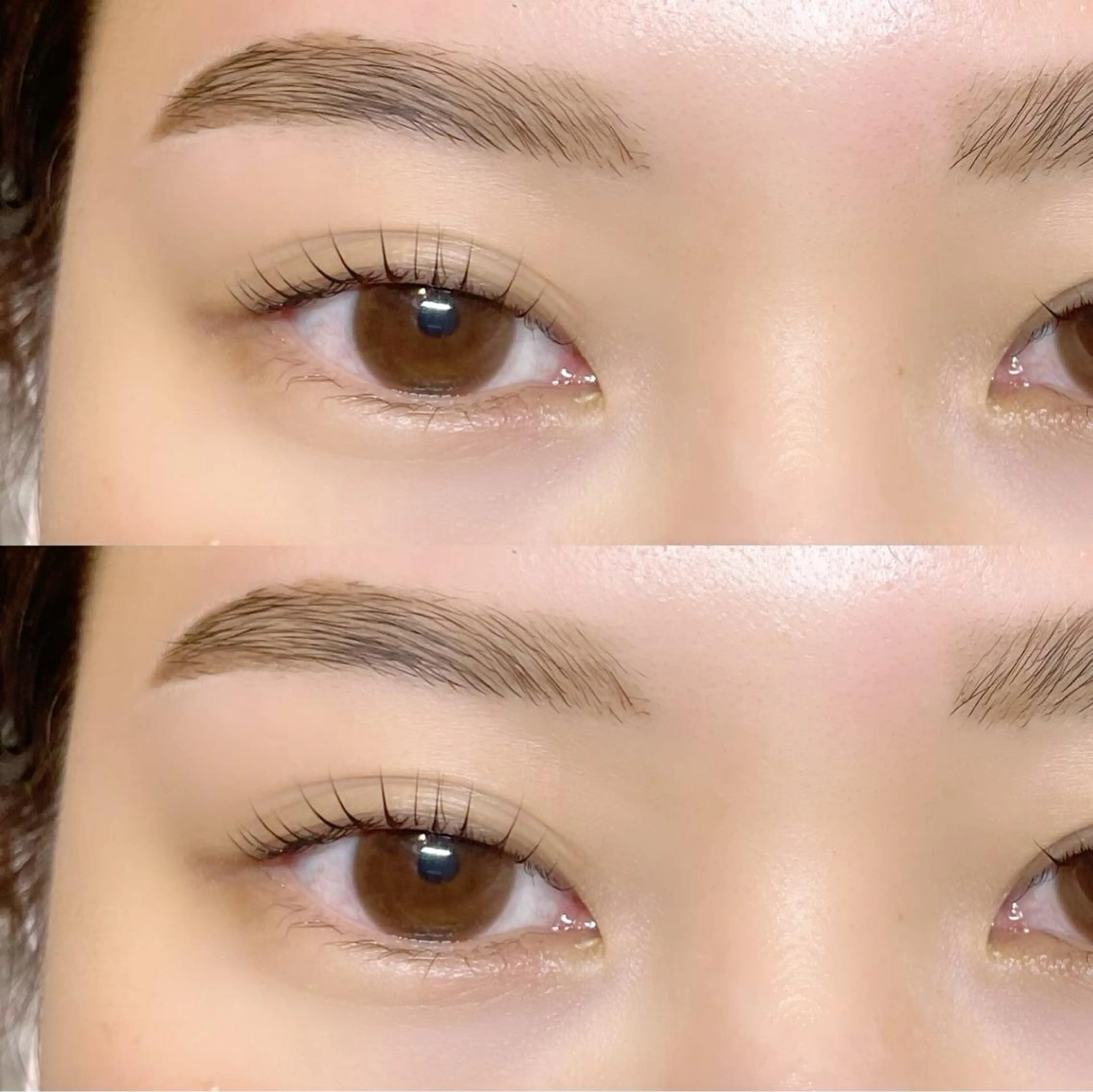 🧁ラッシュリフトorパリジェンヌ＋ハリウッドブロウリフト🧁の写真