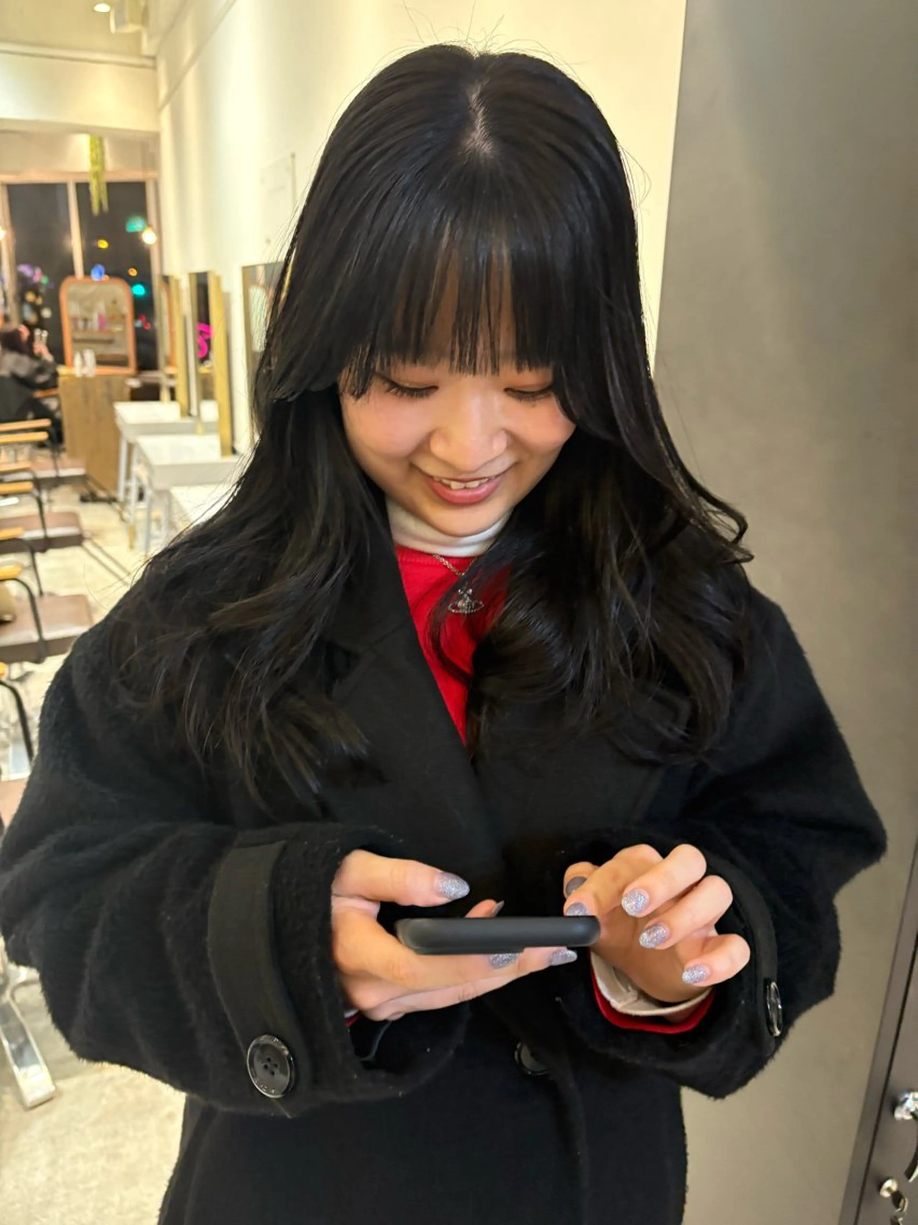 ロング カラー SIKI yuuna レイヤーカット🪽のヘアスタイル