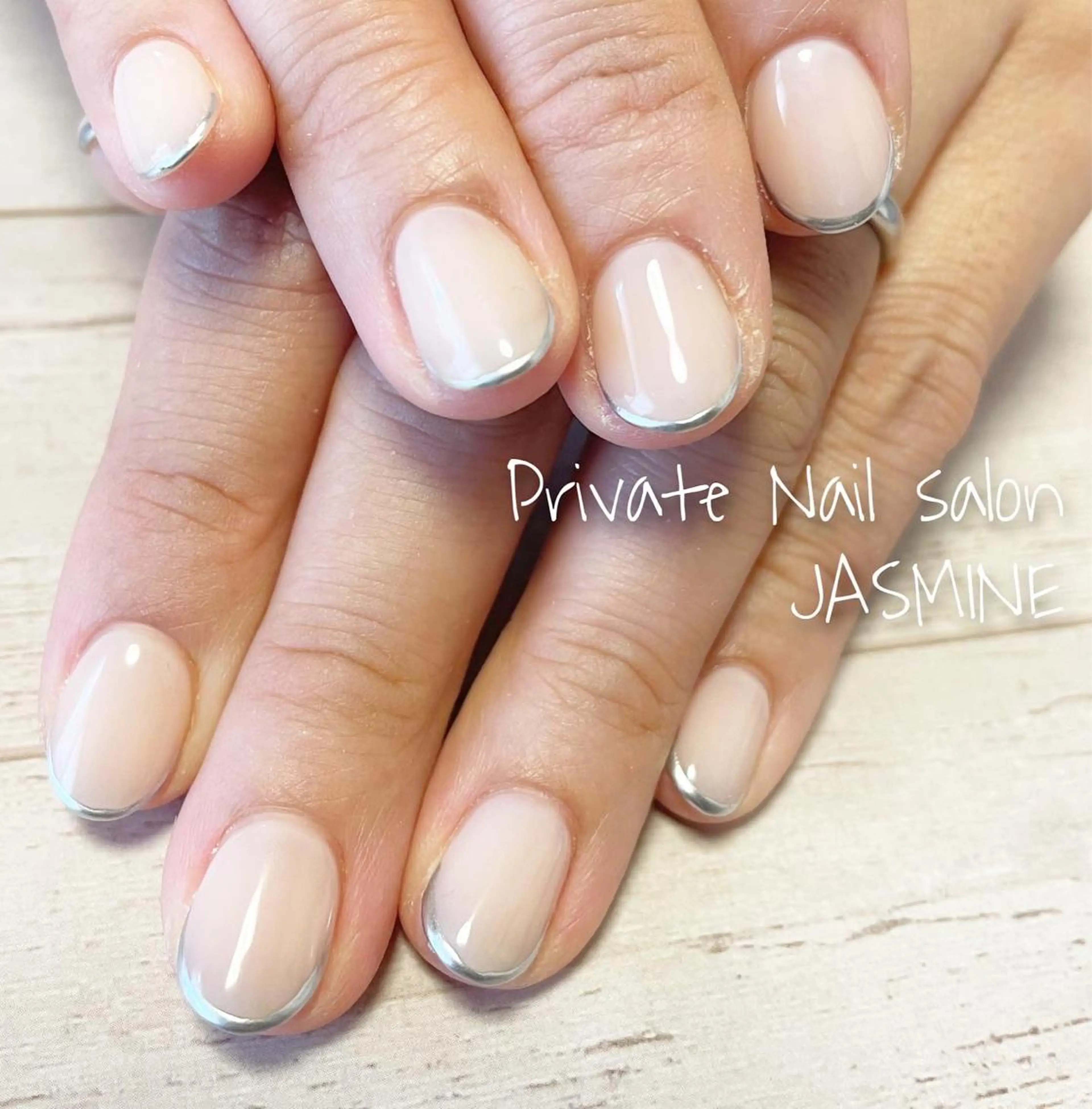 ネイル フレンチネイル Nail salon JASMINEのネイルデザイン