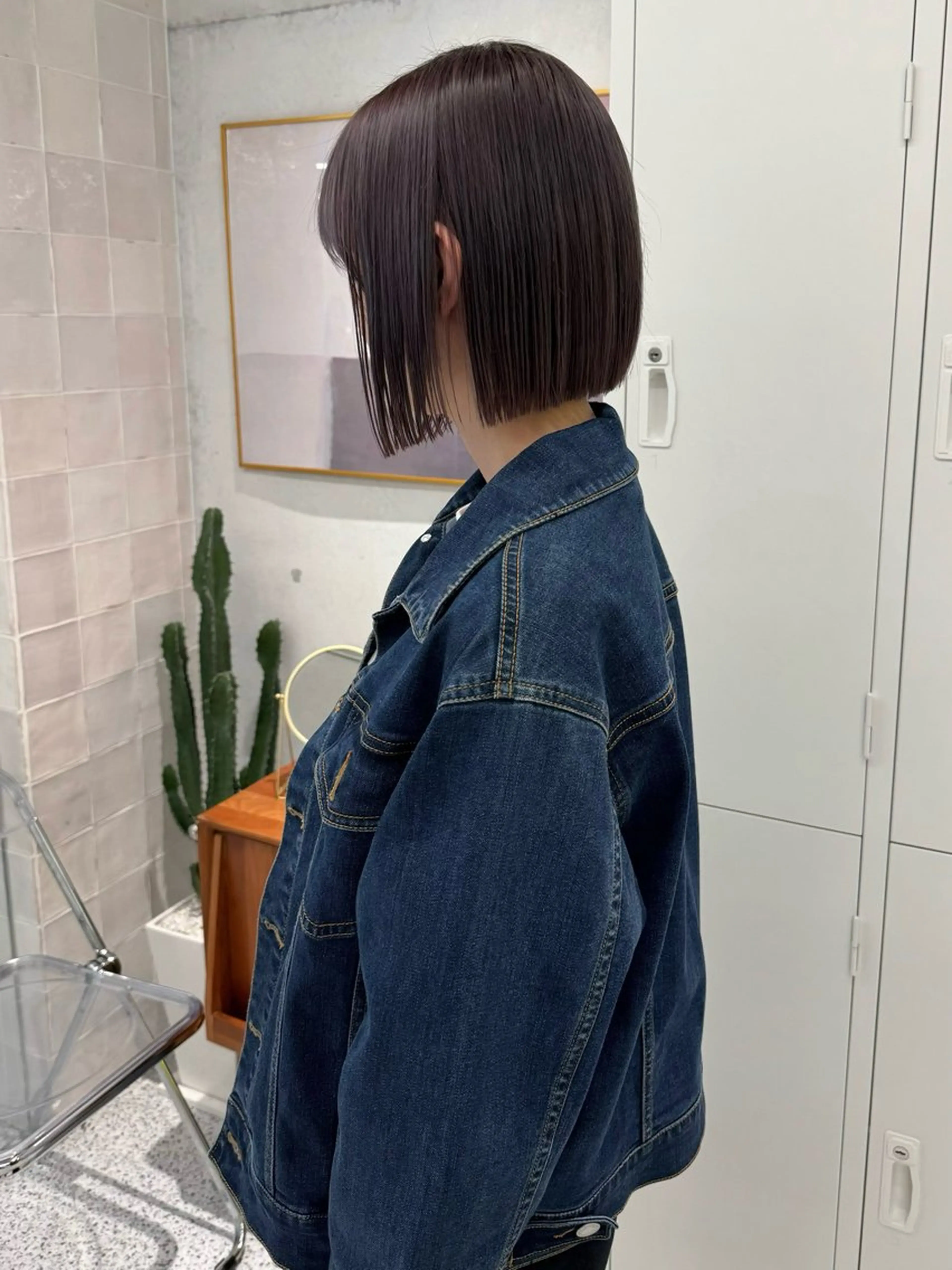 ショート カット ヘアカラー トリートメント 韓国ヘア🤍 ayanaのヘアスタイル