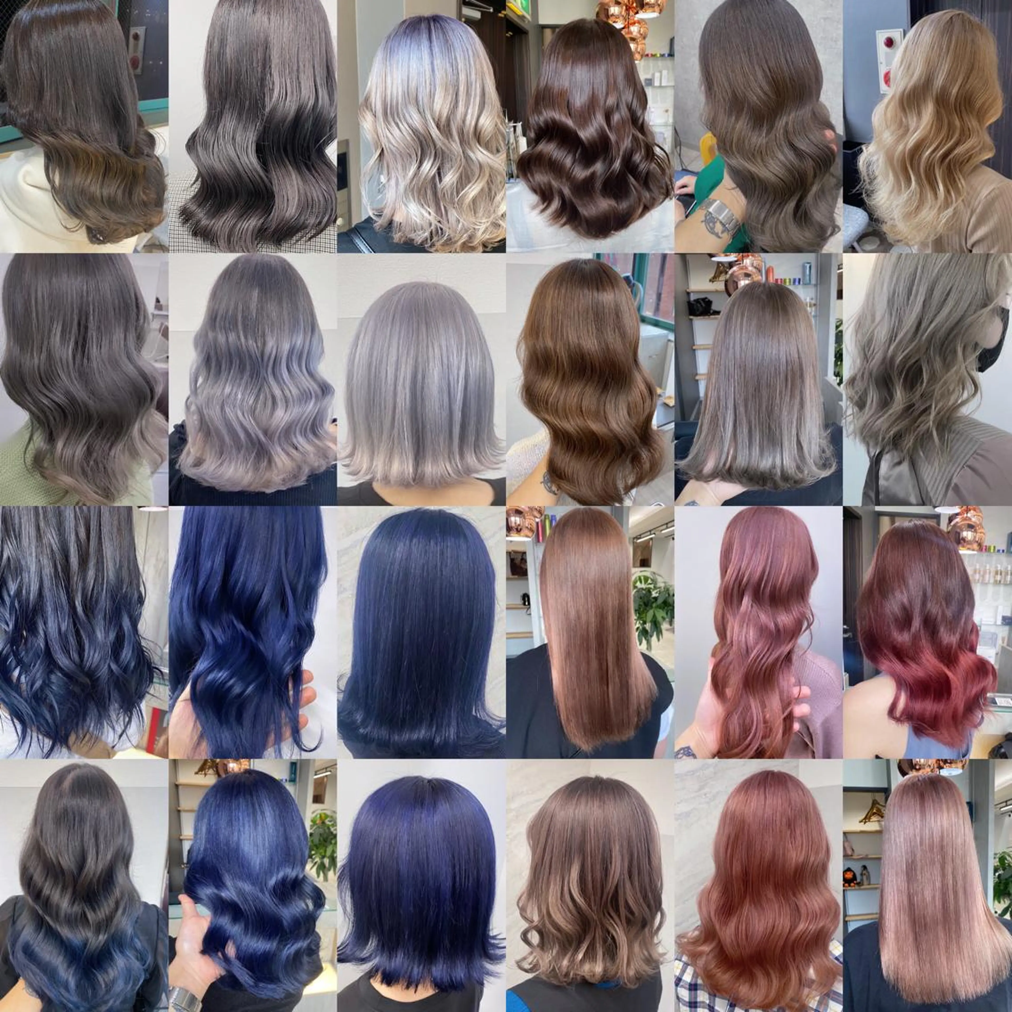 ミディアム カラー jill by gisel＿奥家のヘアスタイル