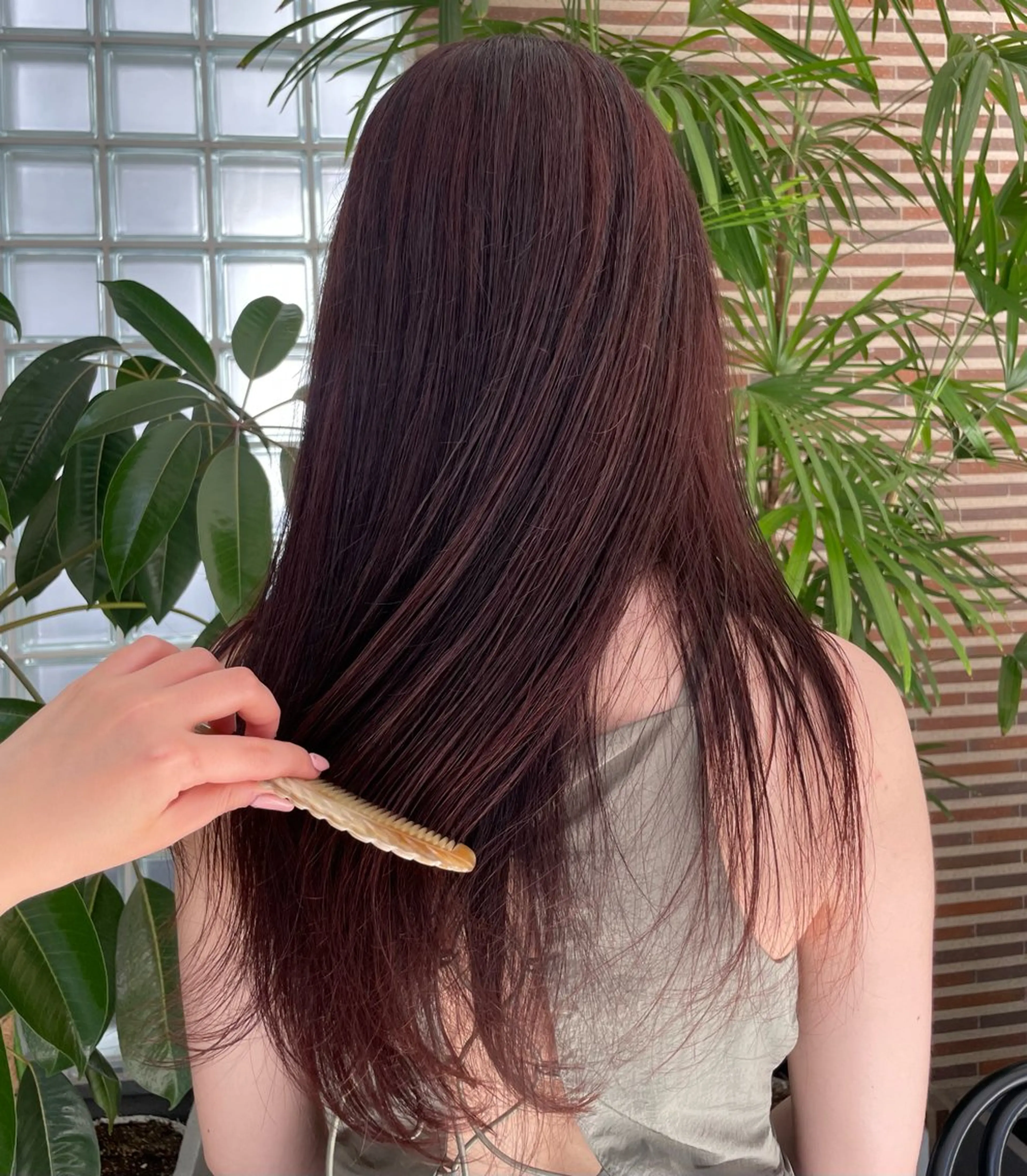 ロング Daisy🎀透け感 カラー🎀JUNAのヘアスタイル