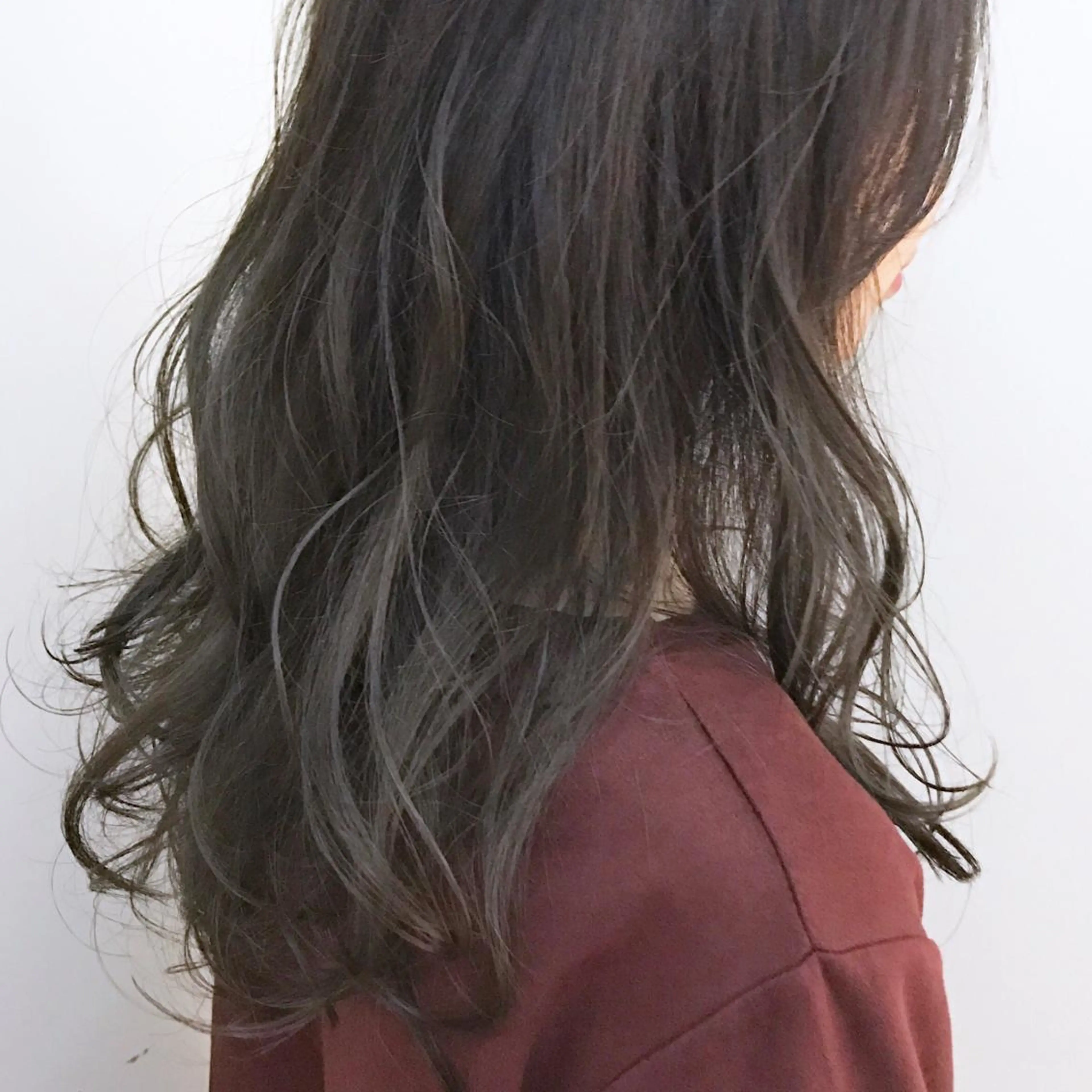 ミディアム カラー パーマ ブリーチなし透け感/ マンツーマン/Ryoのヘアスタイル