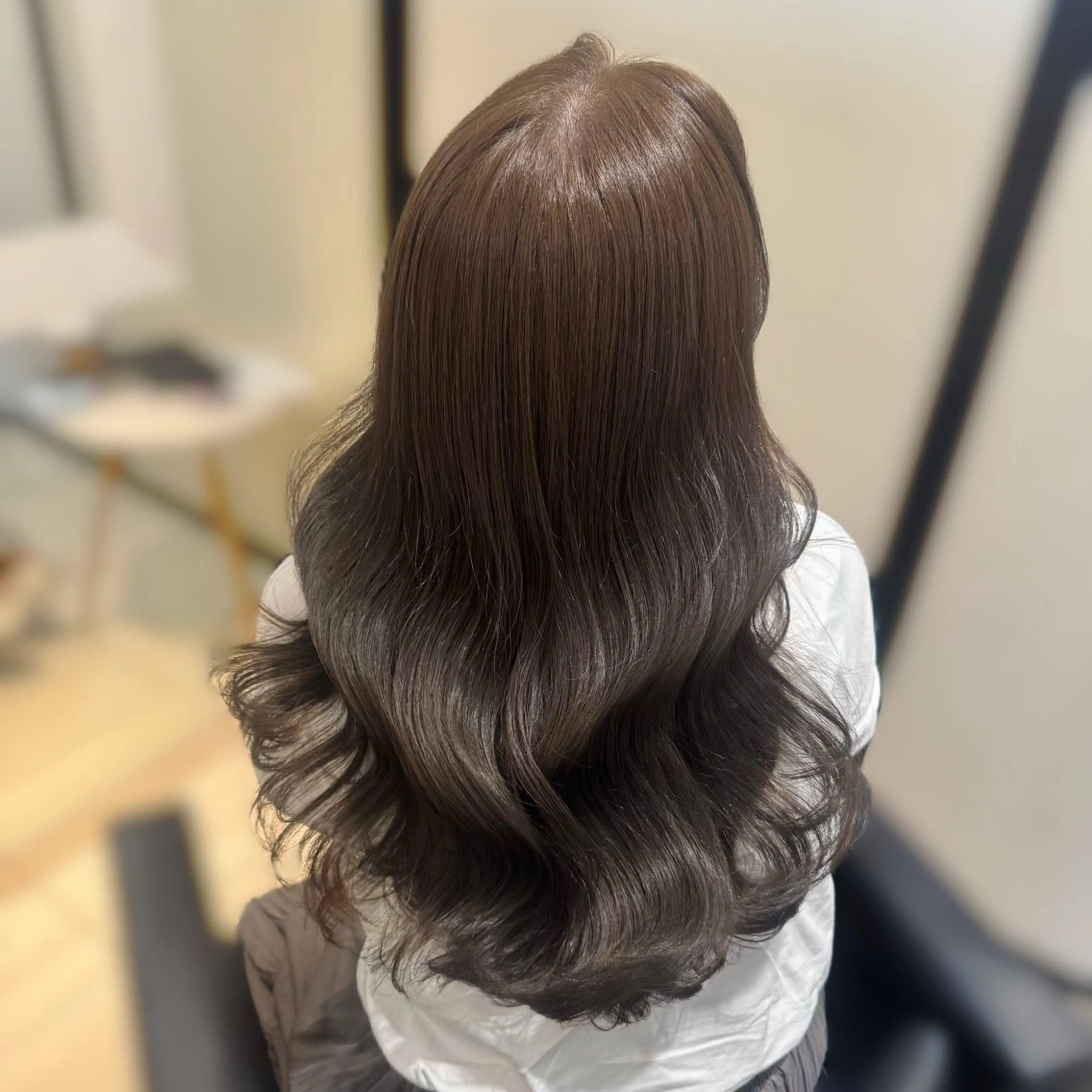 ロング カラー ヘアカラー トリートメント ブリーチなしカラー kana🐱のヘアスタイル