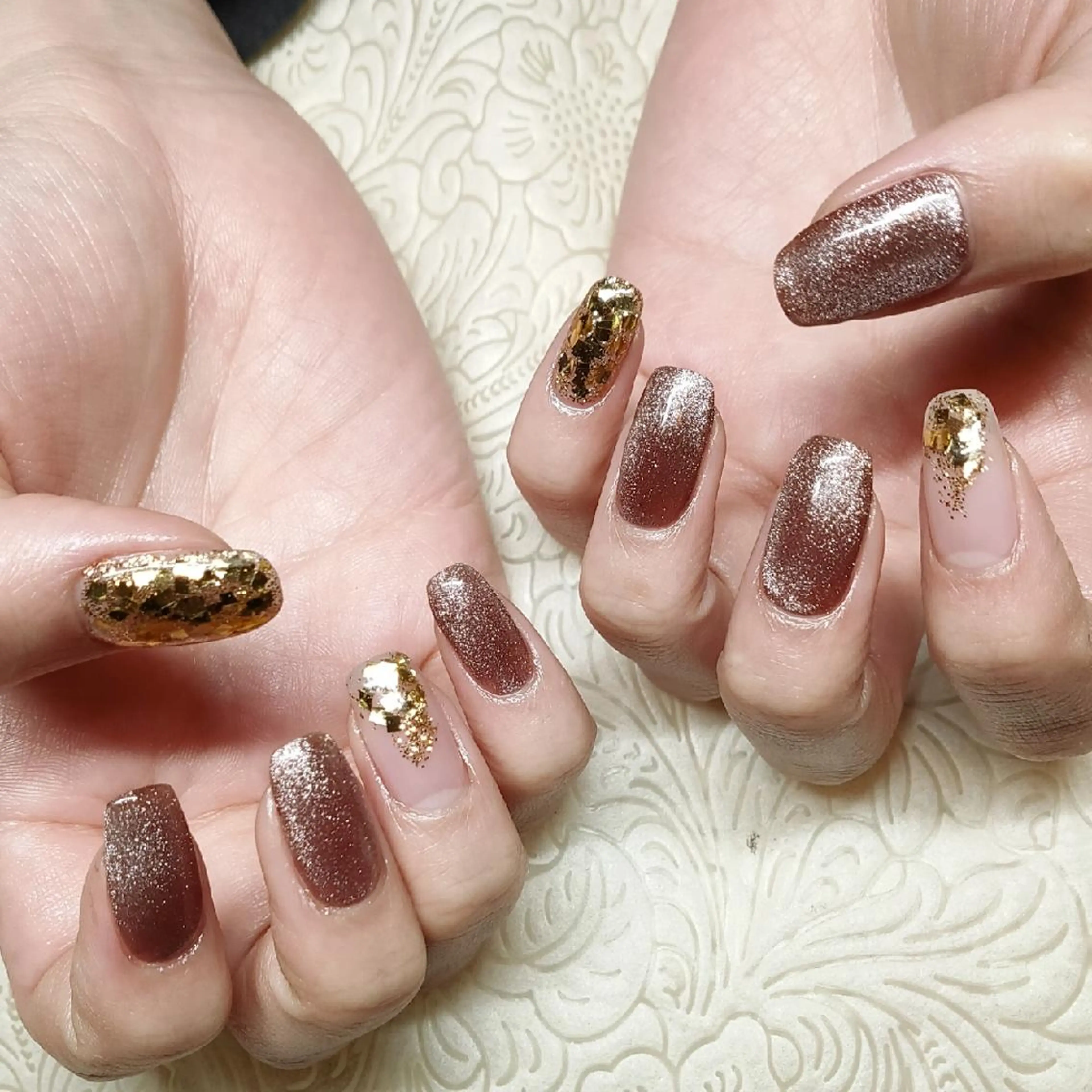 ネイル マグネットネイル ハンドネイル ハンドケア private nailsalonのネイルデザイン