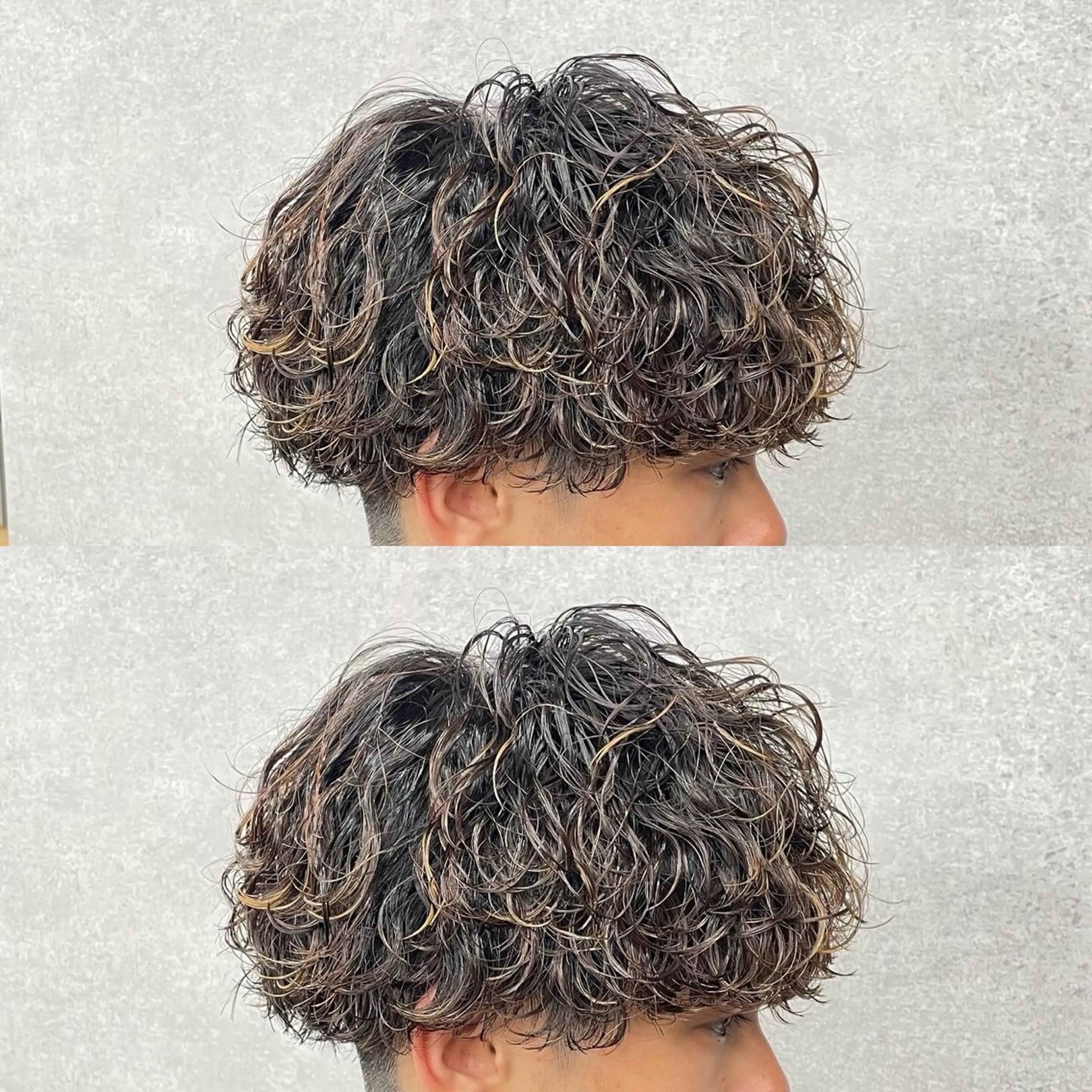 パーマ メンズ カット パーマ トリートメント ヘッドスパ ヘアセット イケメン製造機 🔥上原沙羅🔥のヘアスタイル