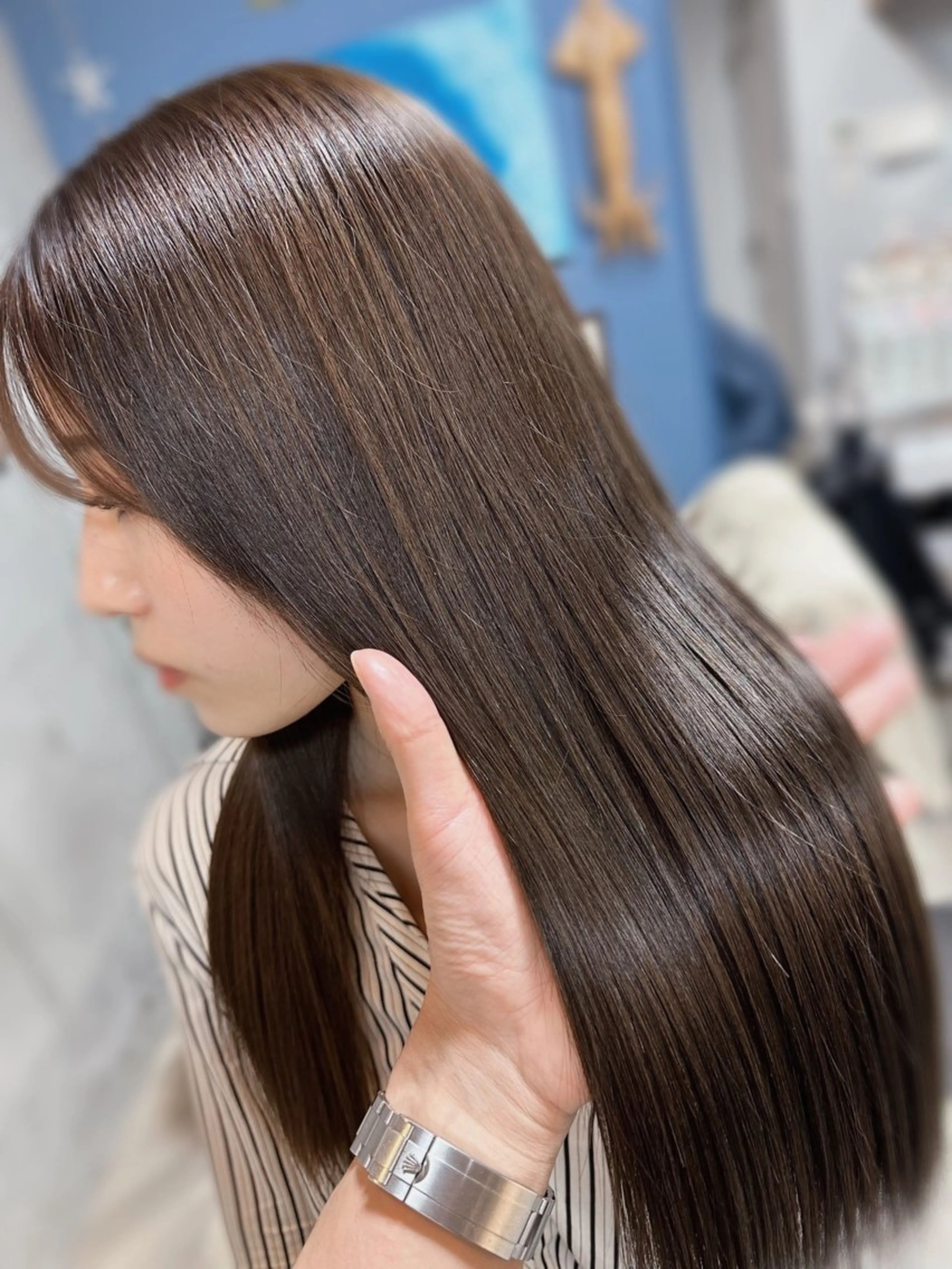 ロング カラー トリートメント Beach 代表 KENTAのヘアスタイル