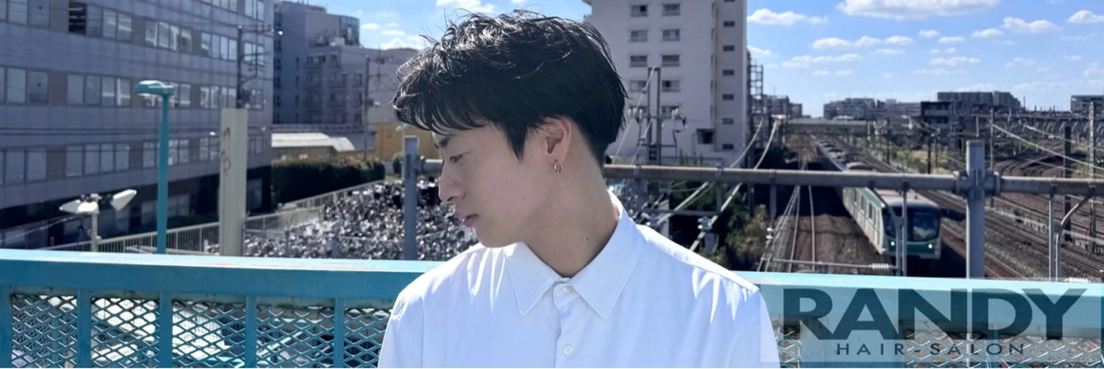 パーマ メンズ フェザーパーマ メンズパーマ カット パーマ 柏メンズカットパーマ NO.1タイチのヘアスタイル