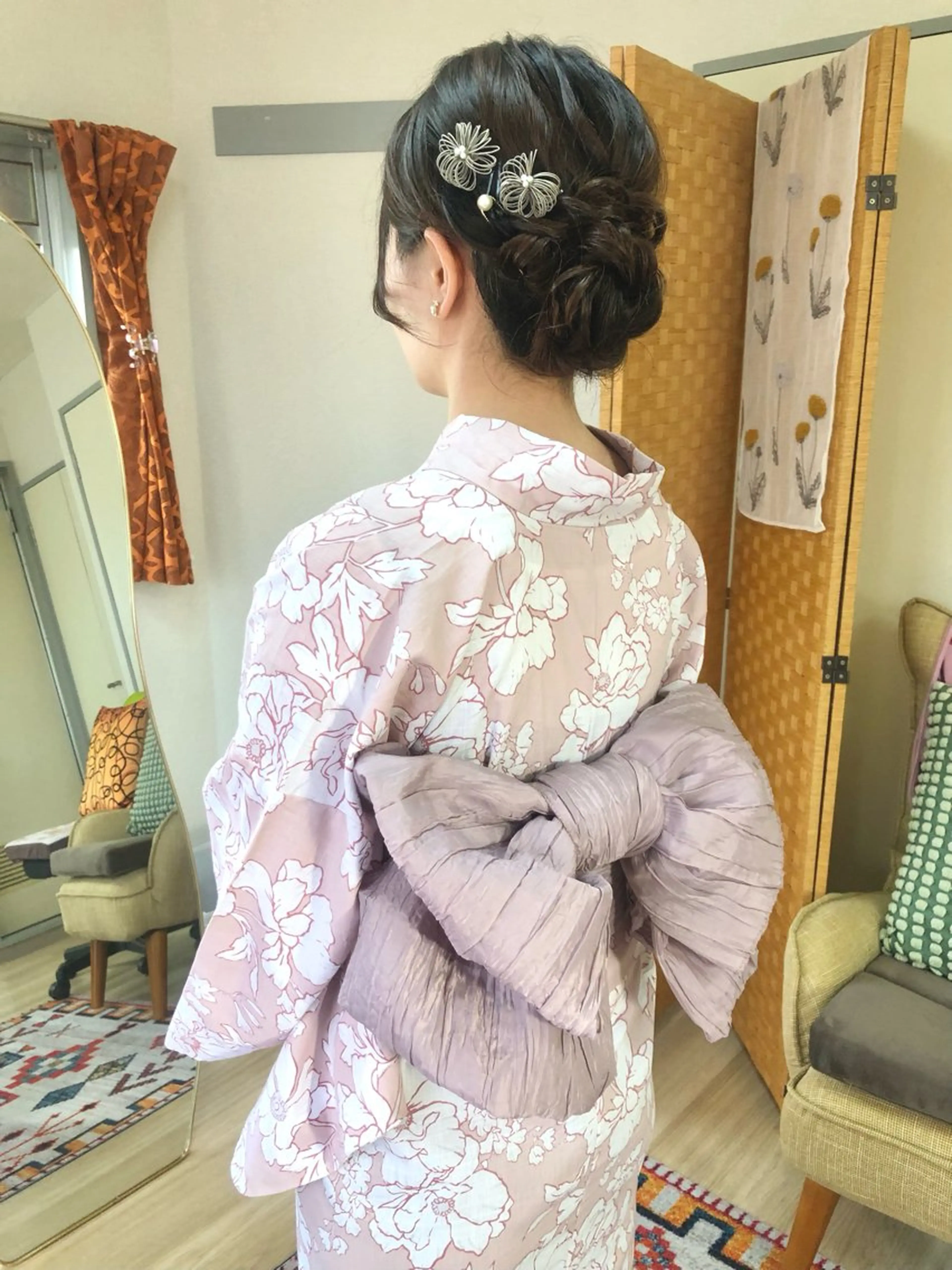 ゆかた着付け(お持込)👘🍭の写真