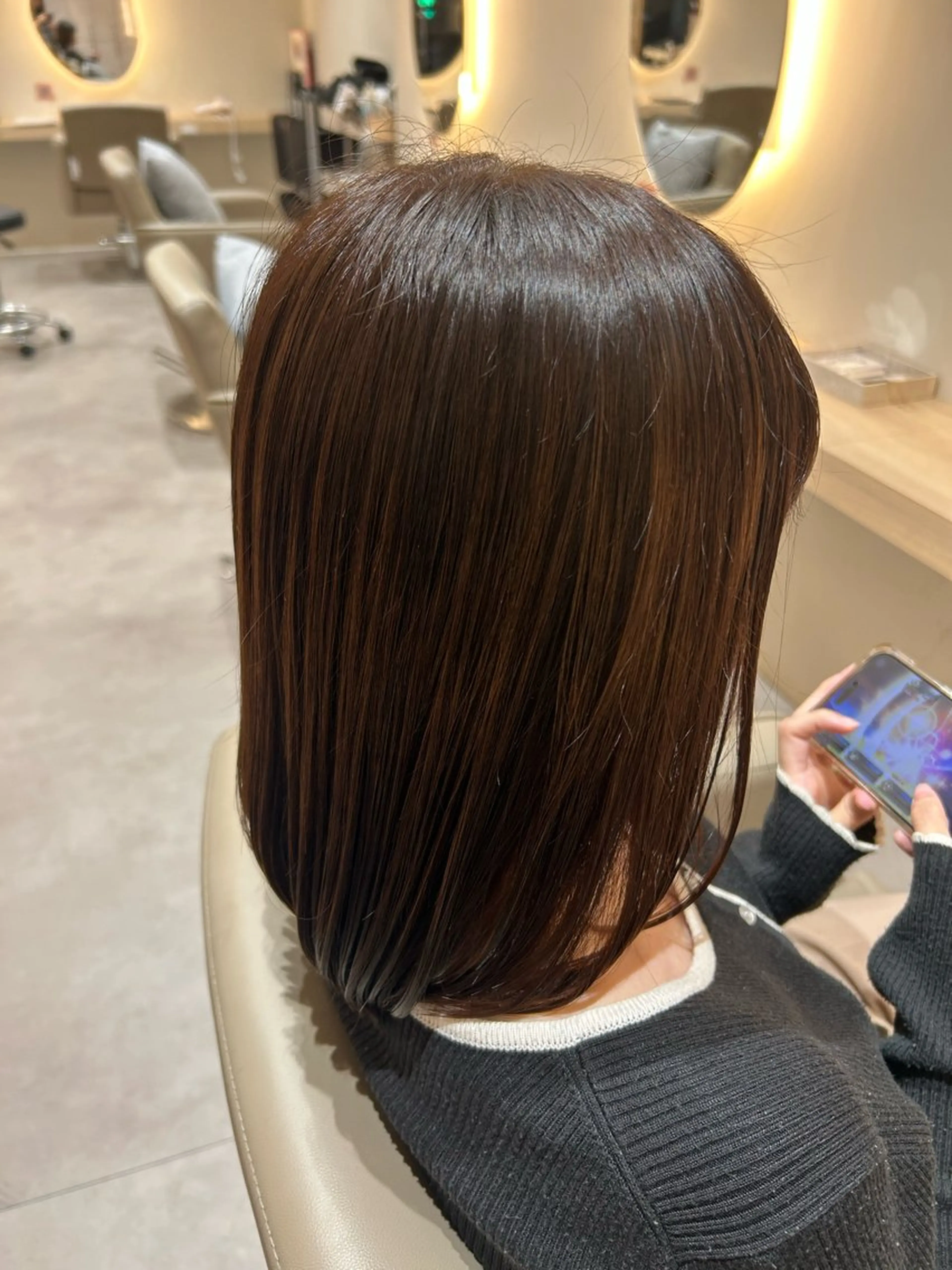 カラー ヘアカラー aiko🥣🫧 【blanc】のヘアスタイル