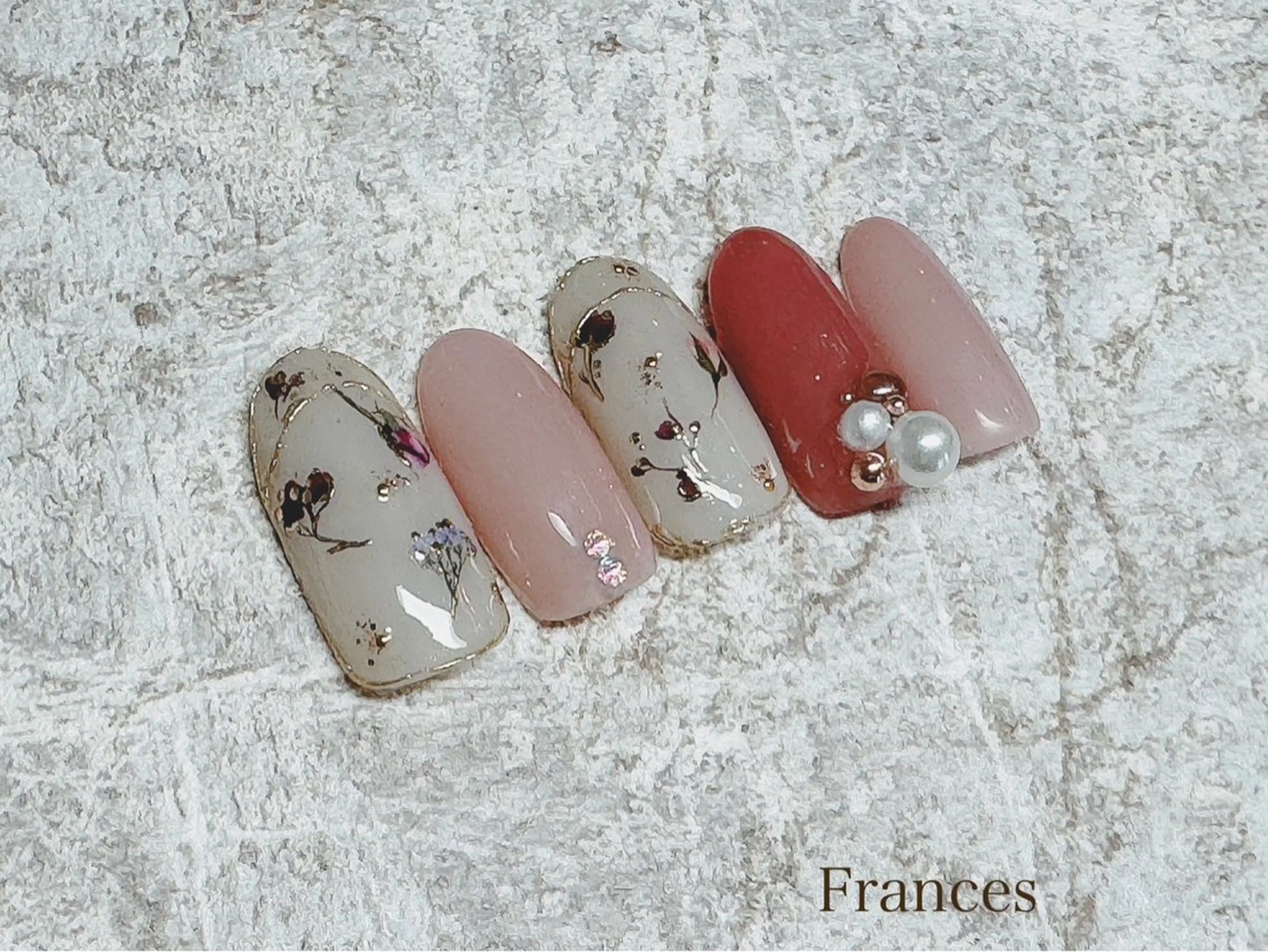ネイル ハンドネイル Frances〜 Grace〜babaのネイルデザイン
