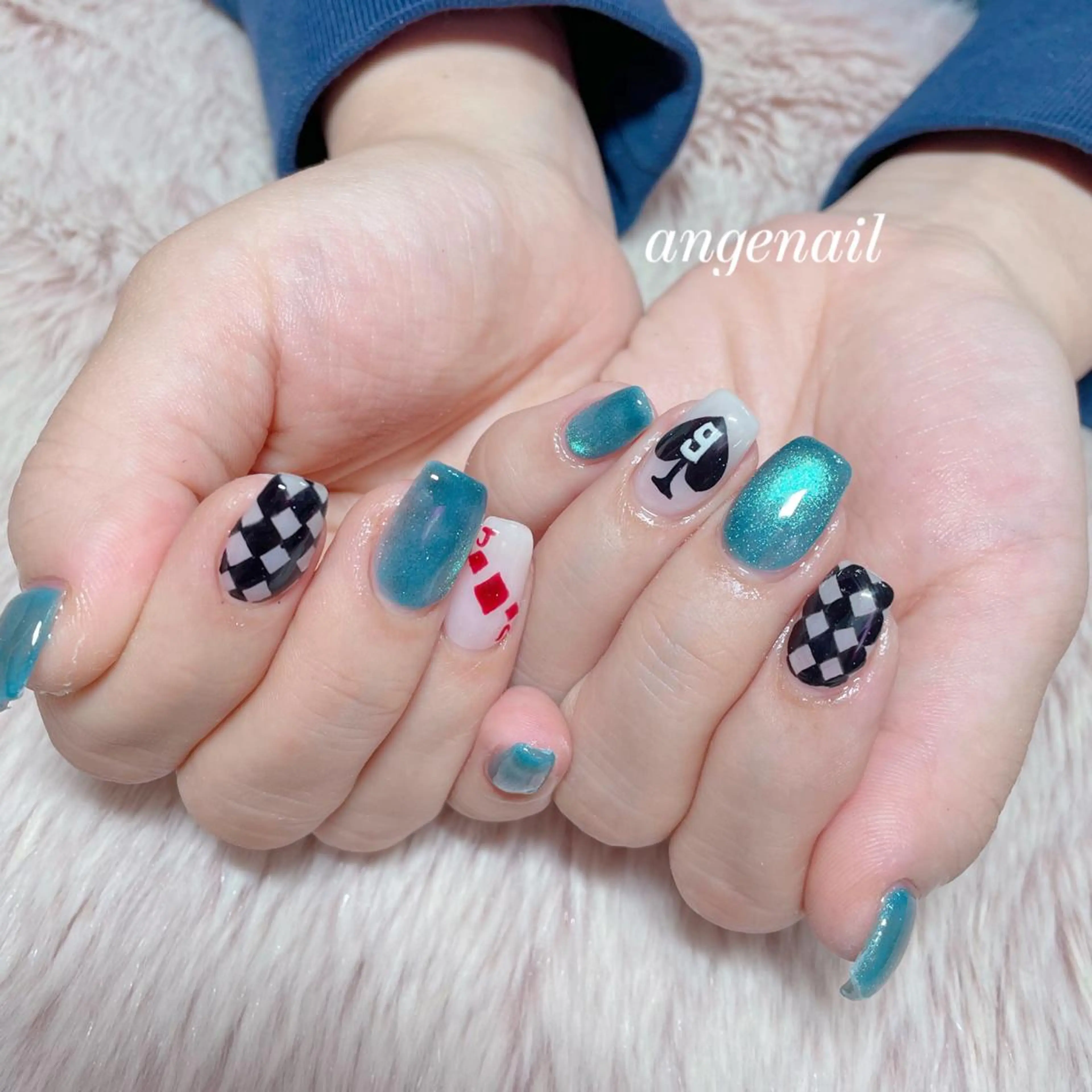 ネイル ハンドネイル オーナーネイリスト MAKIのネイルデザイン