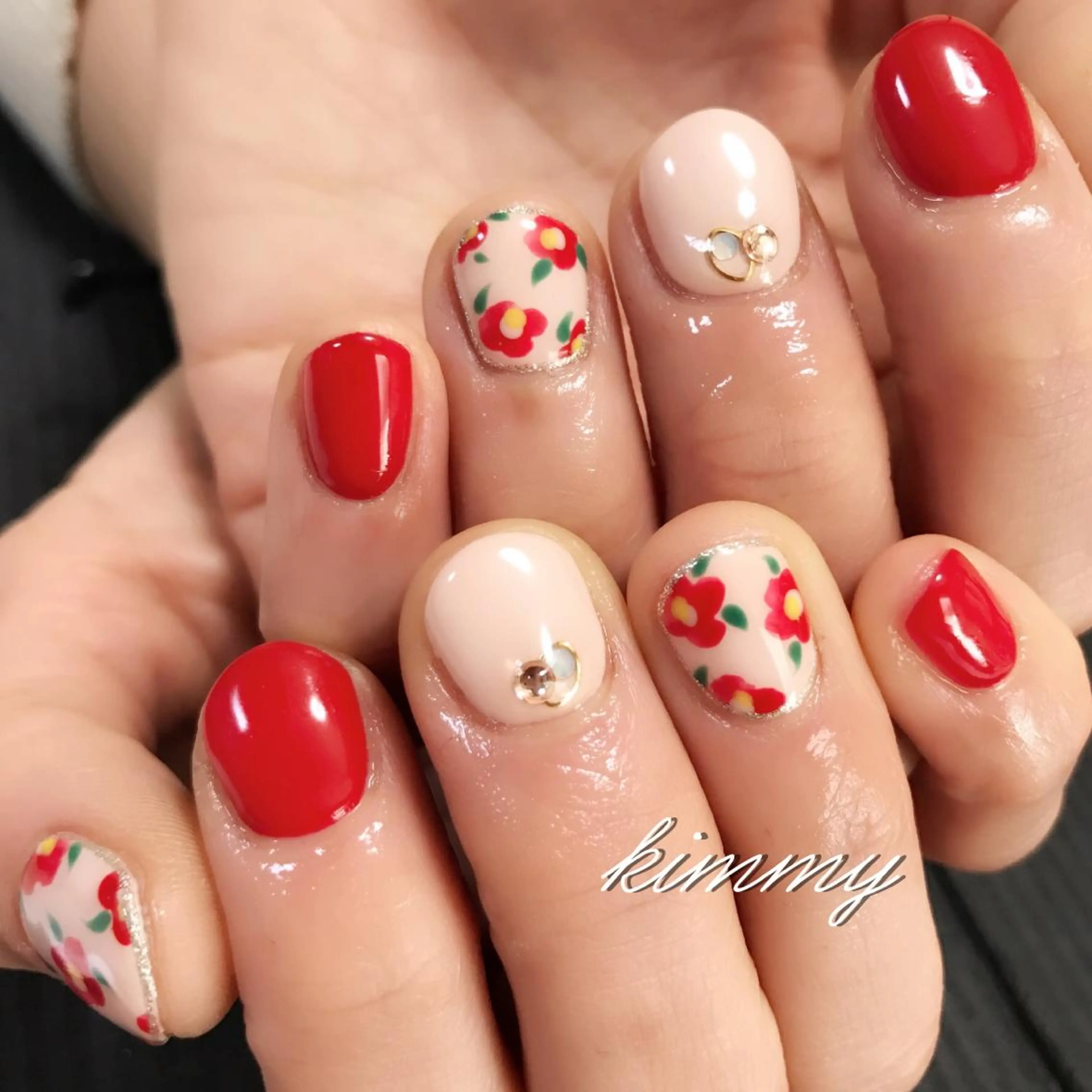 ネイル ハンドネイル kimmy nailsのネイルデザイン