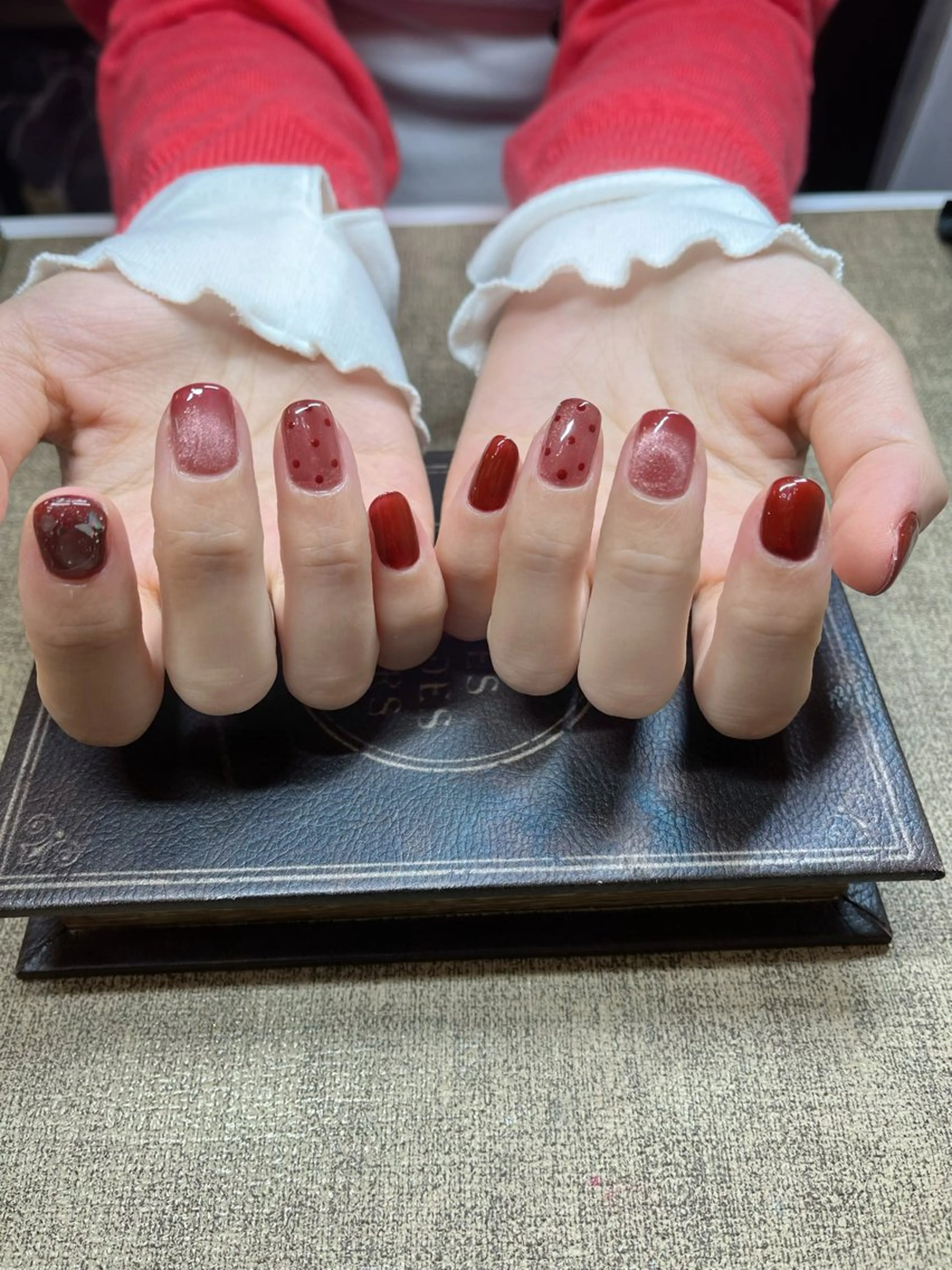 ネイル アートネイル フレンチネイル ジェルネイル マグネットネイル ニュアンスネイル Nail Salon HARUのネイルデザイン