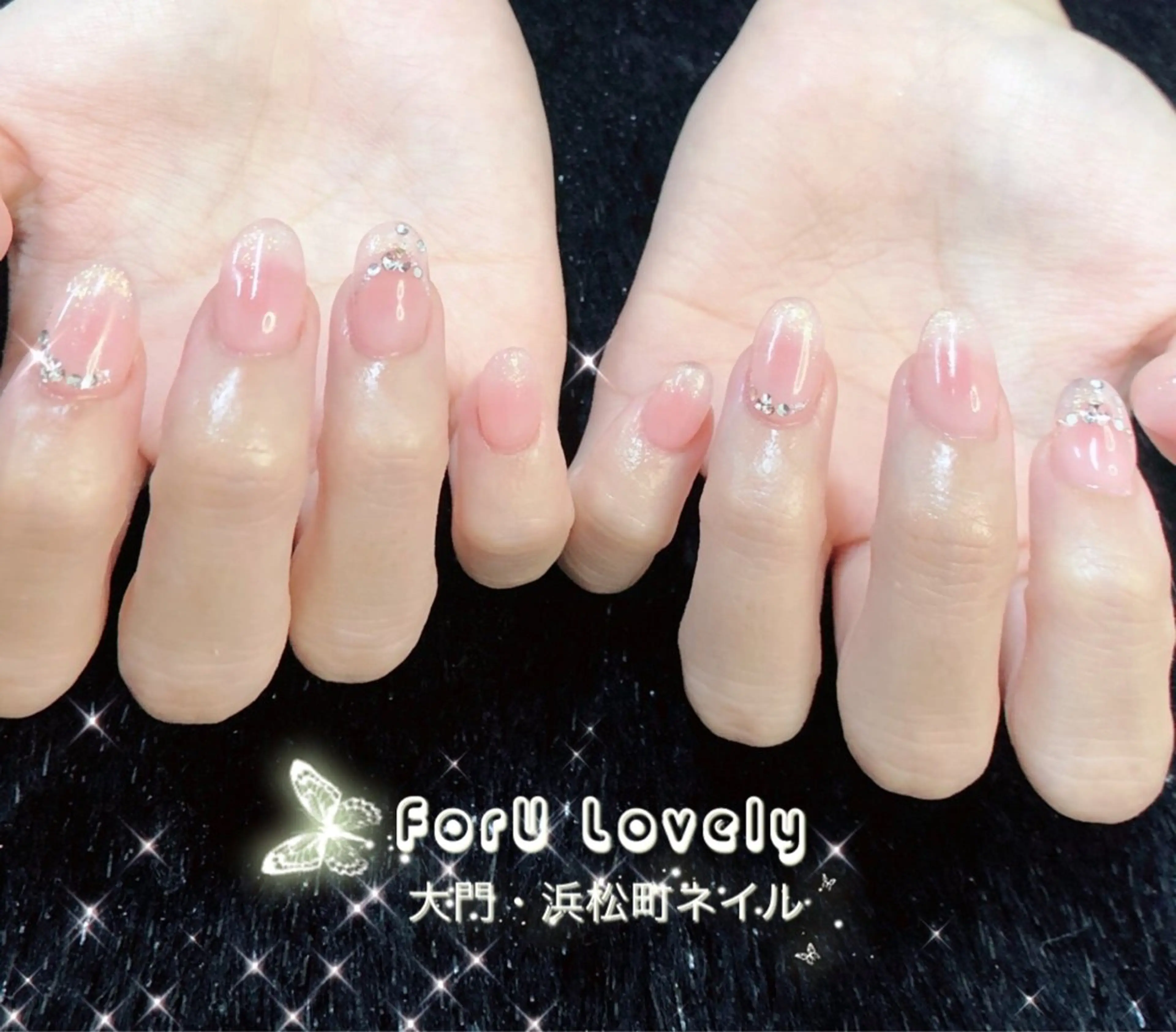 ネイル 長さ出し フットネイル フレンチネイル ジェルネイル 韓国ネイル ハンドネイル ハンドケア 大門浜松町 ネイルのネイルデザイン