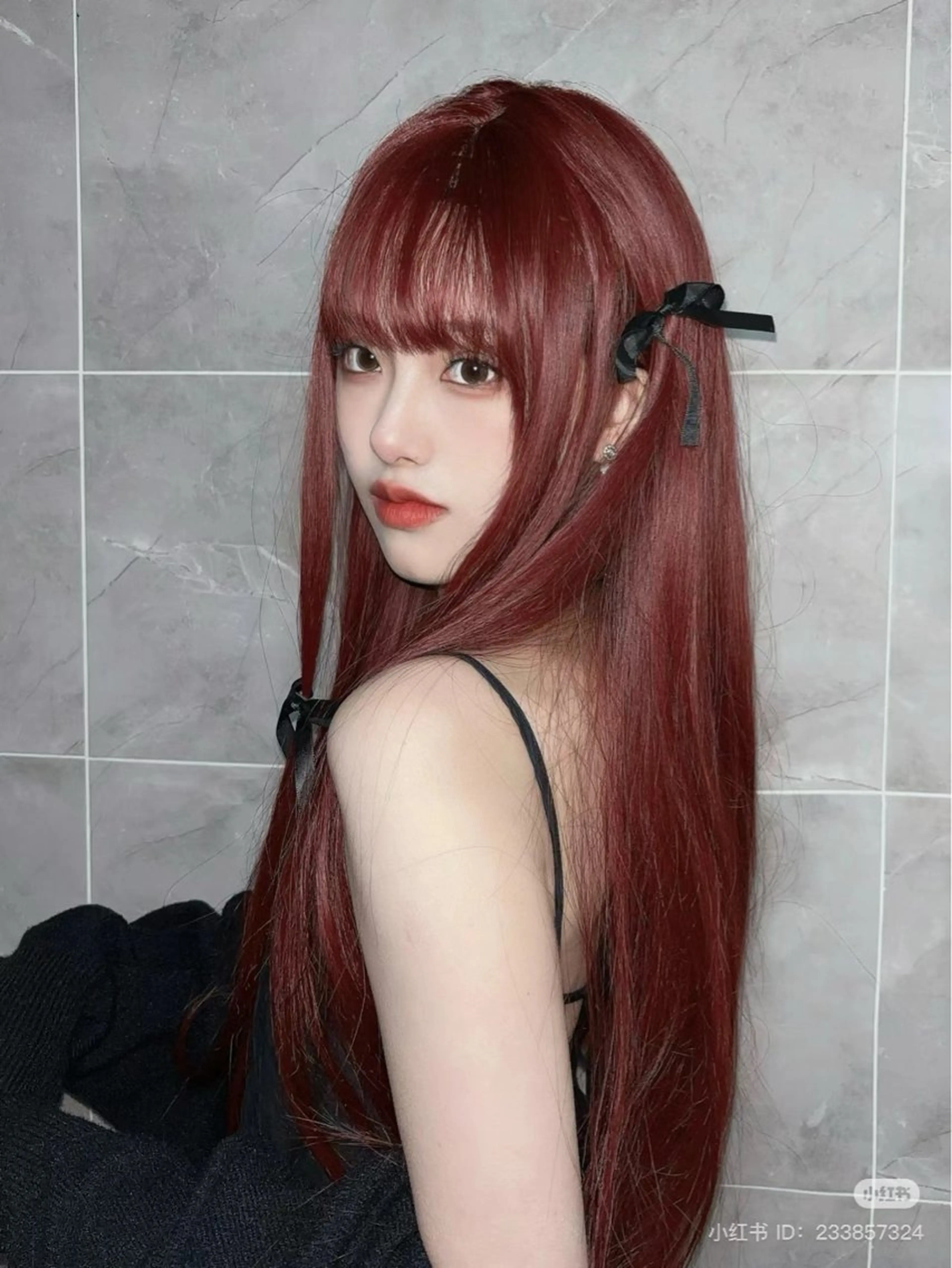 ロング カラー 🤍韓国大人っぽ ベージュMAI🤍のヘアスタイル