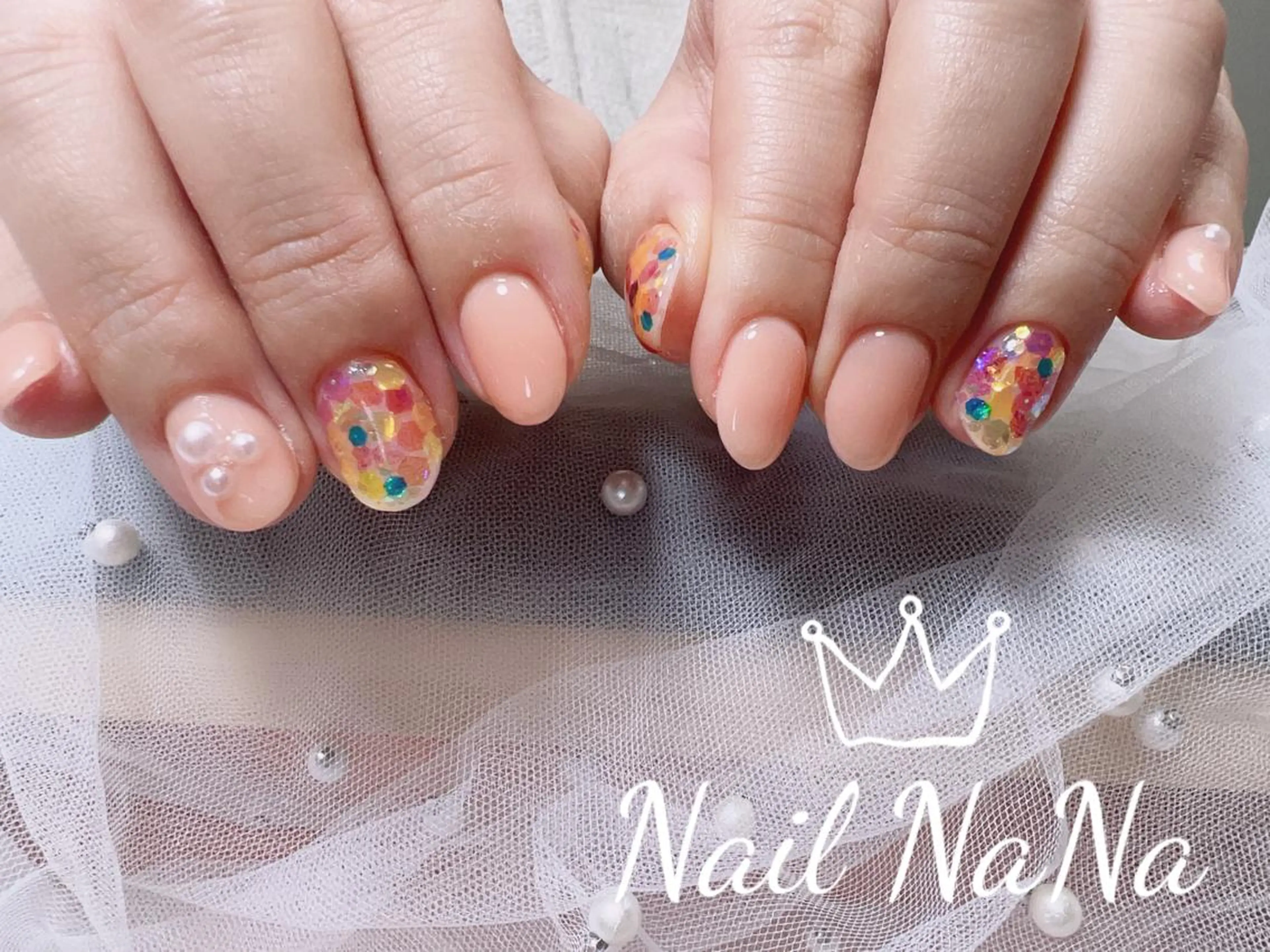 ショート カラー ネイル Nail NaNaのネイルデザイン