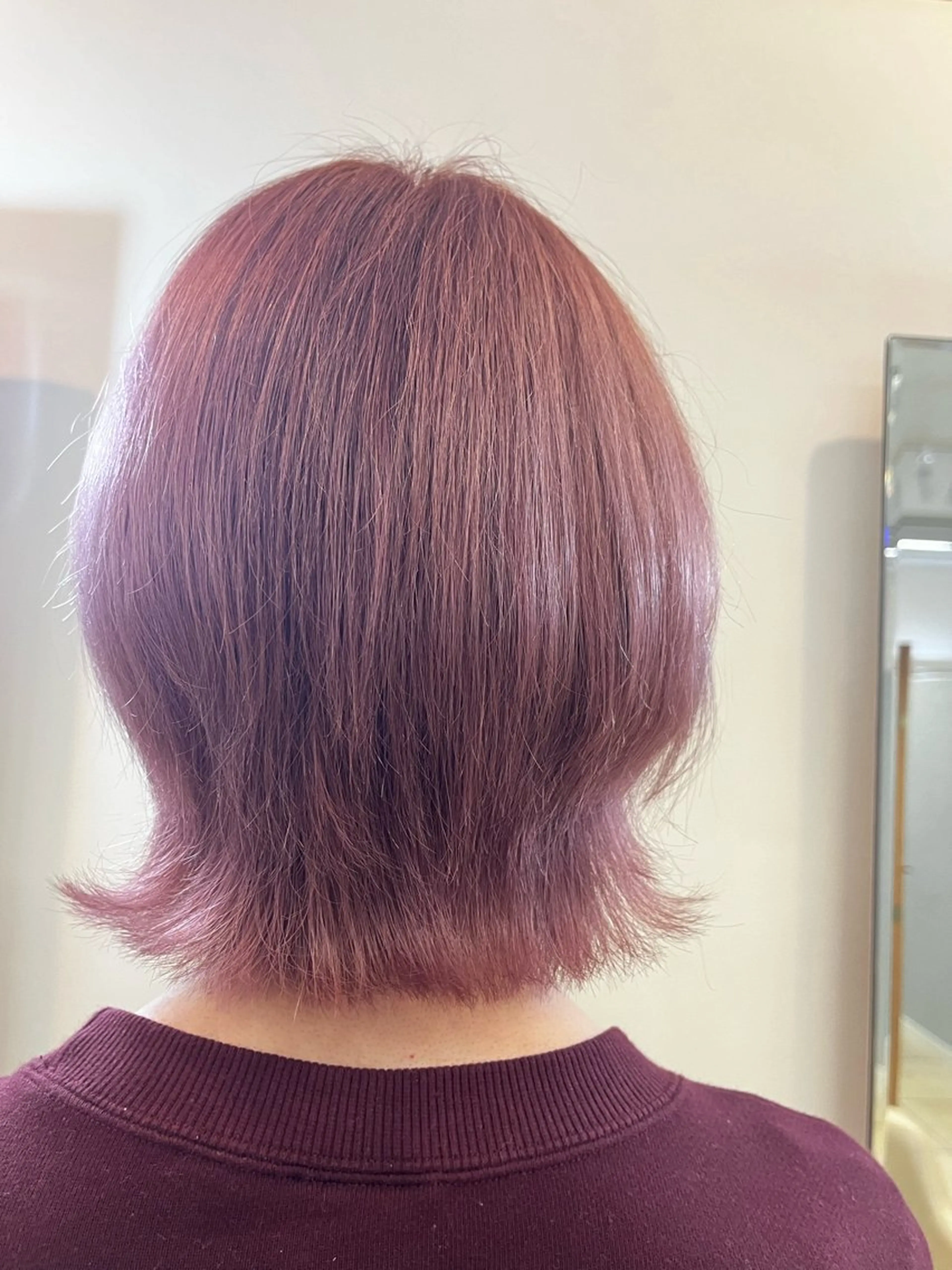 ミディアム ヘアカラー 松浦 彩のヘアスタイル