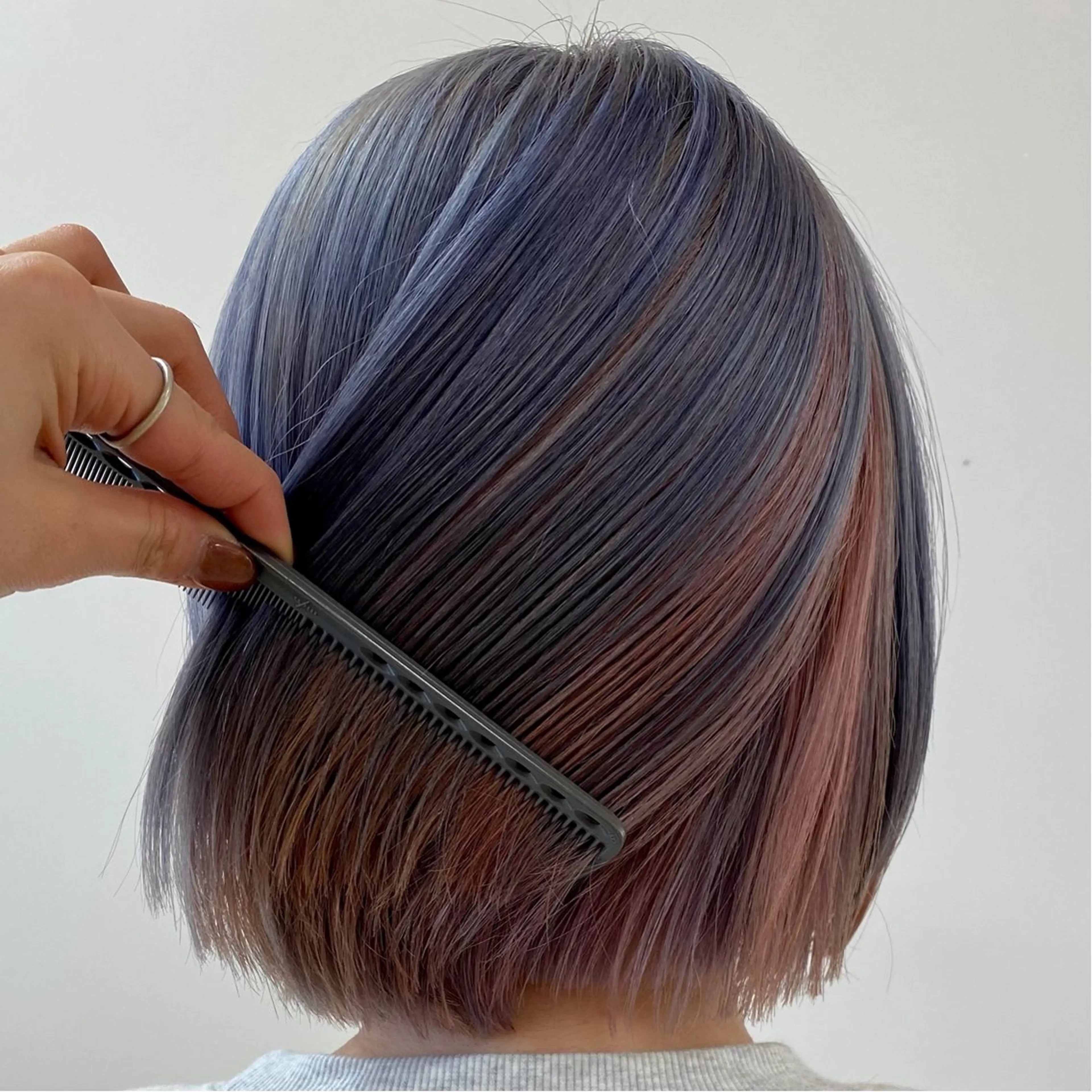 ショート カラー ヘアカラー ブリーチ✨/似合わせ カラー🎀/Yuzuのヘアスタイル