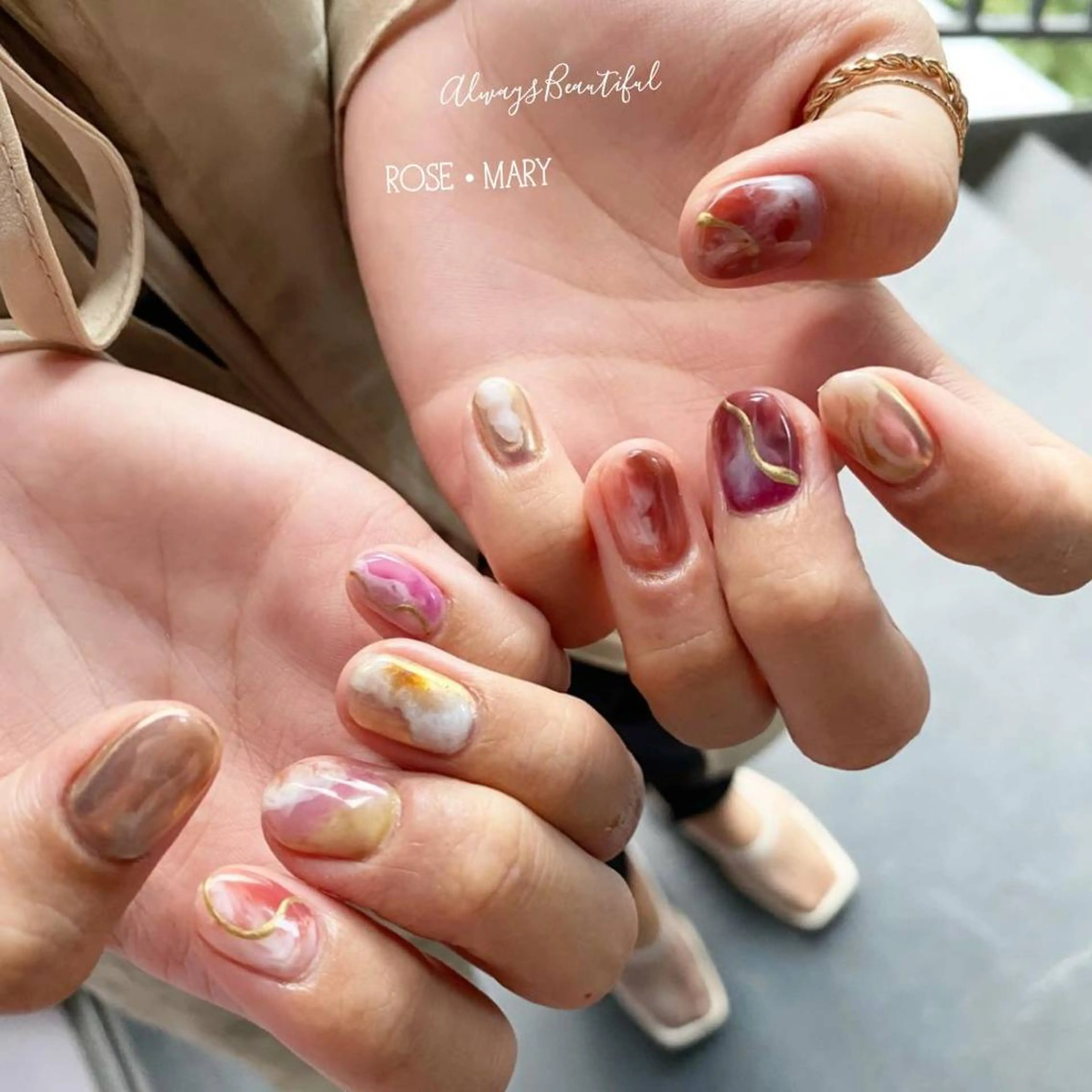 ネイル ハンドネイル ROSE・MARY 木村のネイルデザイン