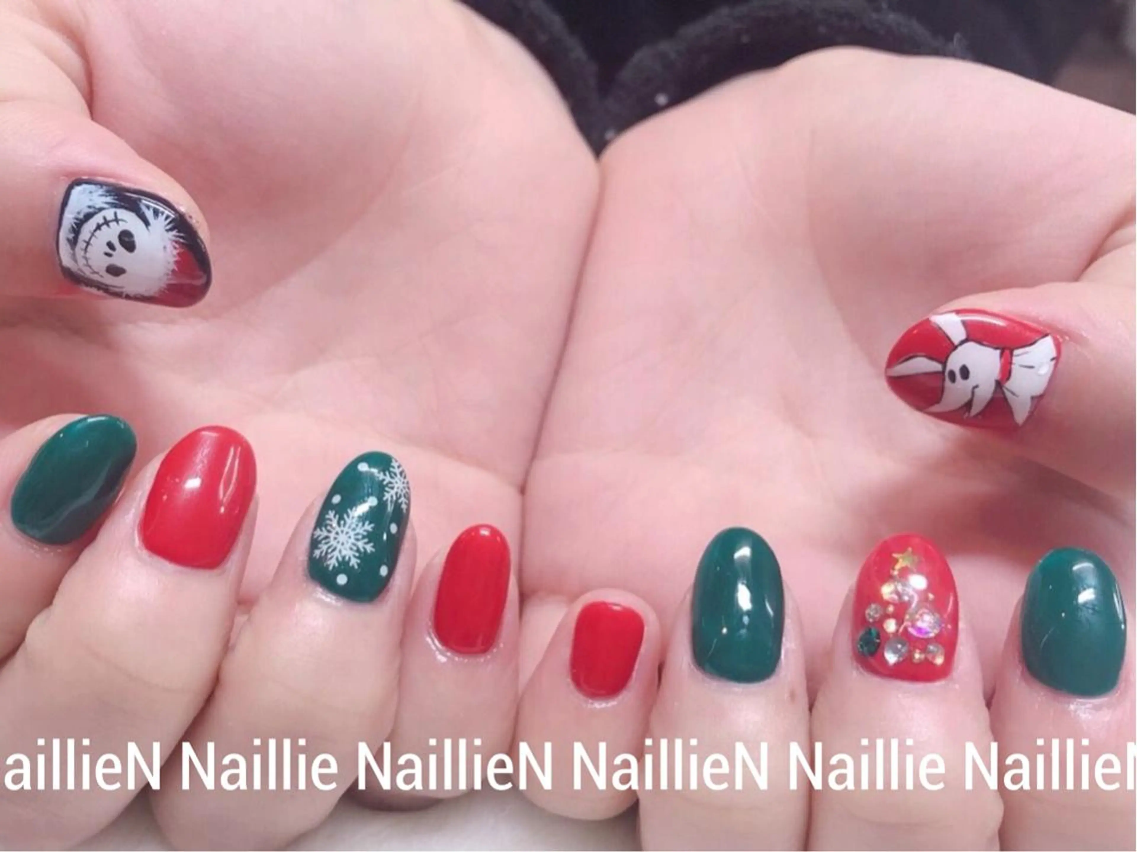 ネイル ストーンネイル ハンドネイル Nail lieNのネイルデザイン