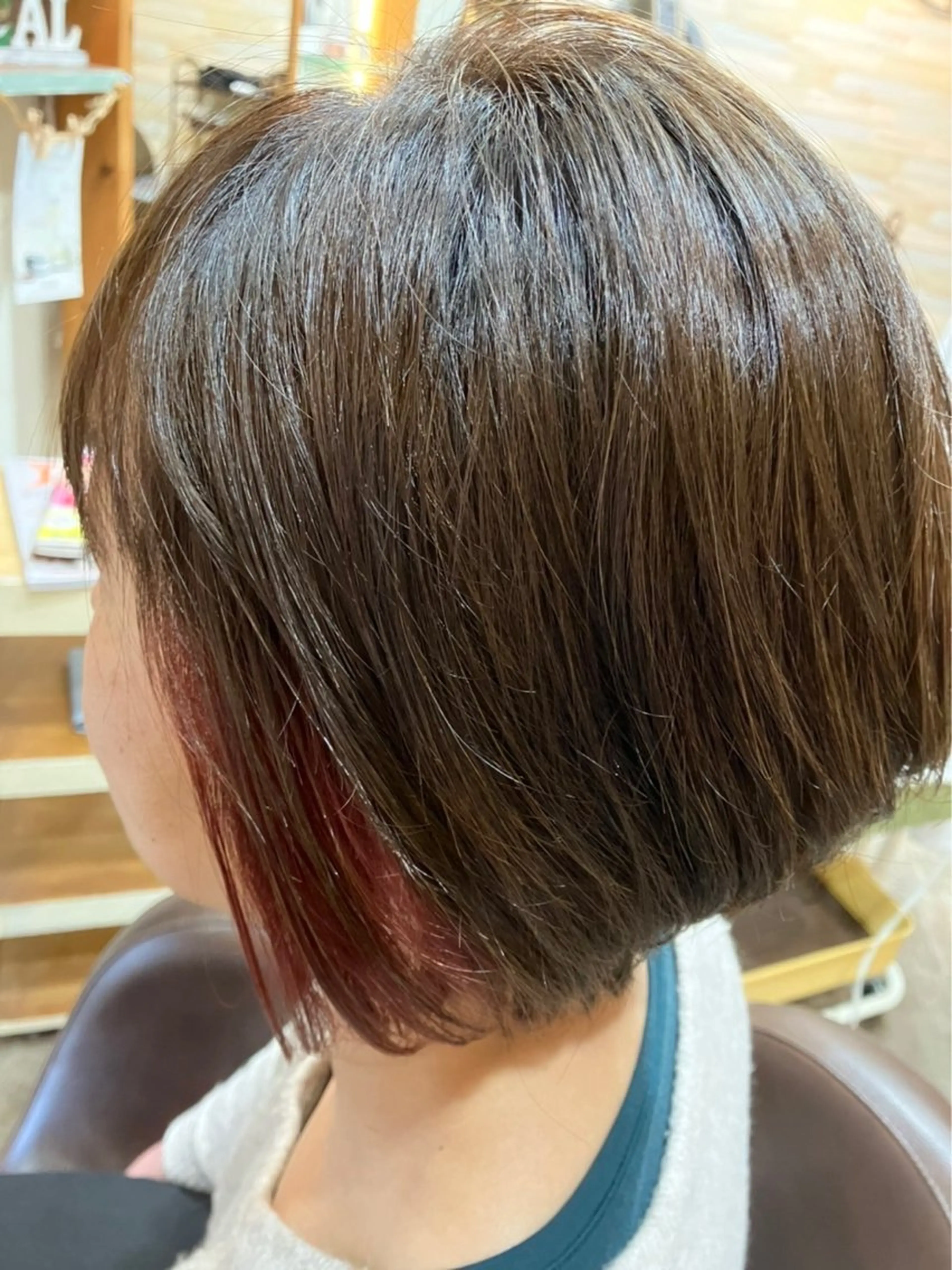 ミディアム サボテン K・Kのヘアスタイル
