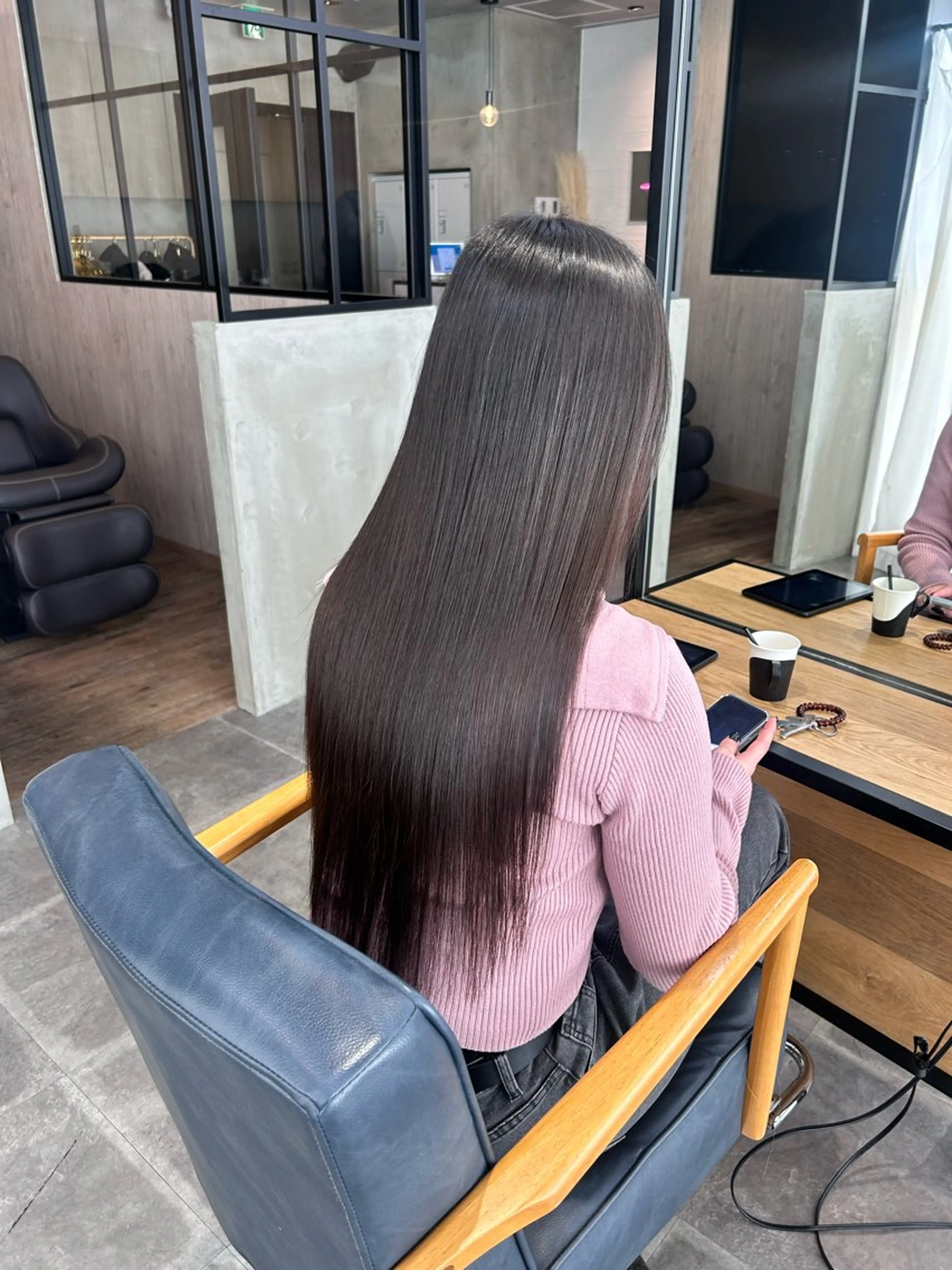 ロング カラー 韓国×髪質改善カラー 💎hinaのヘアスタイル