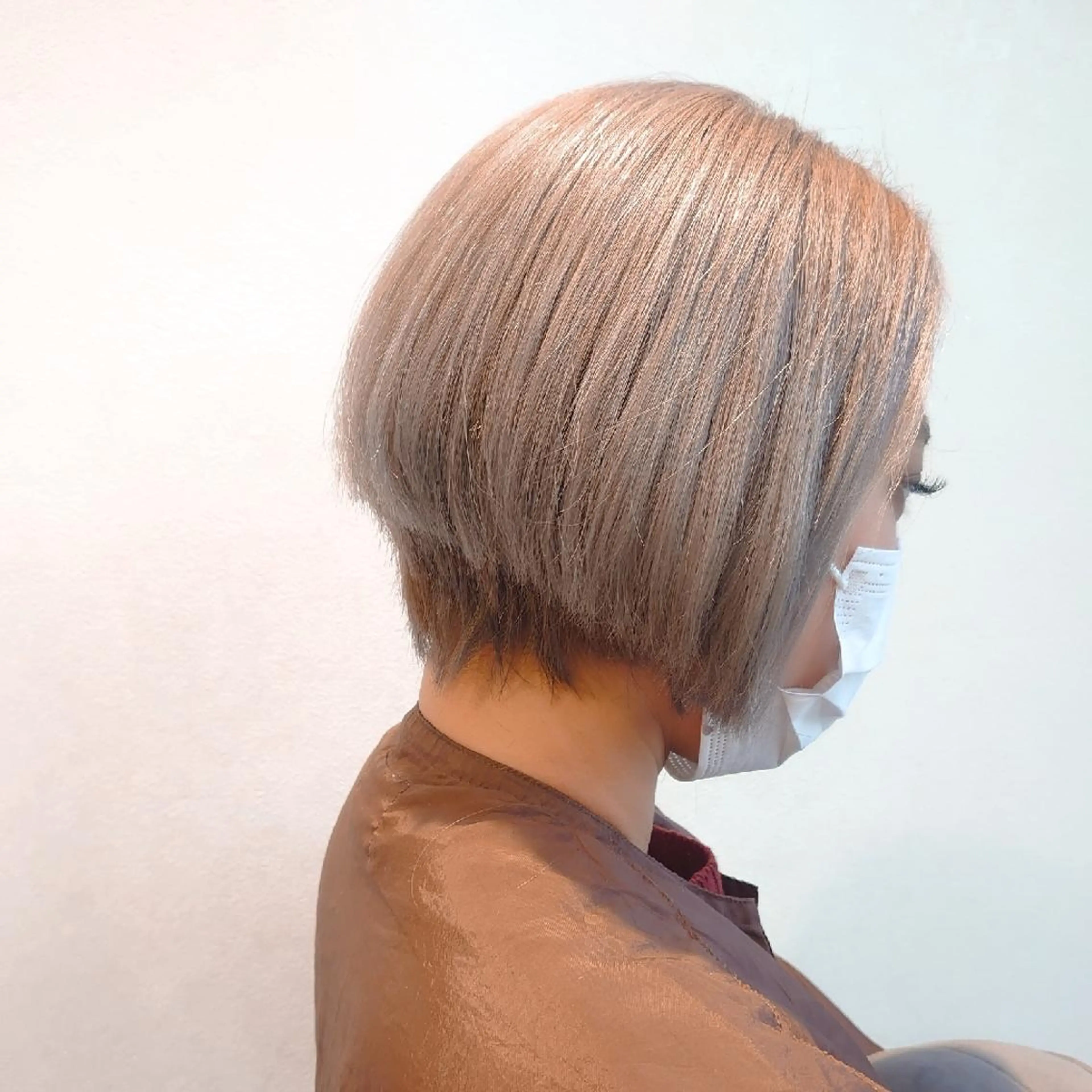 ショート カラー 髪質改善/ブリーチ 田代 龍我のヘアスタイル