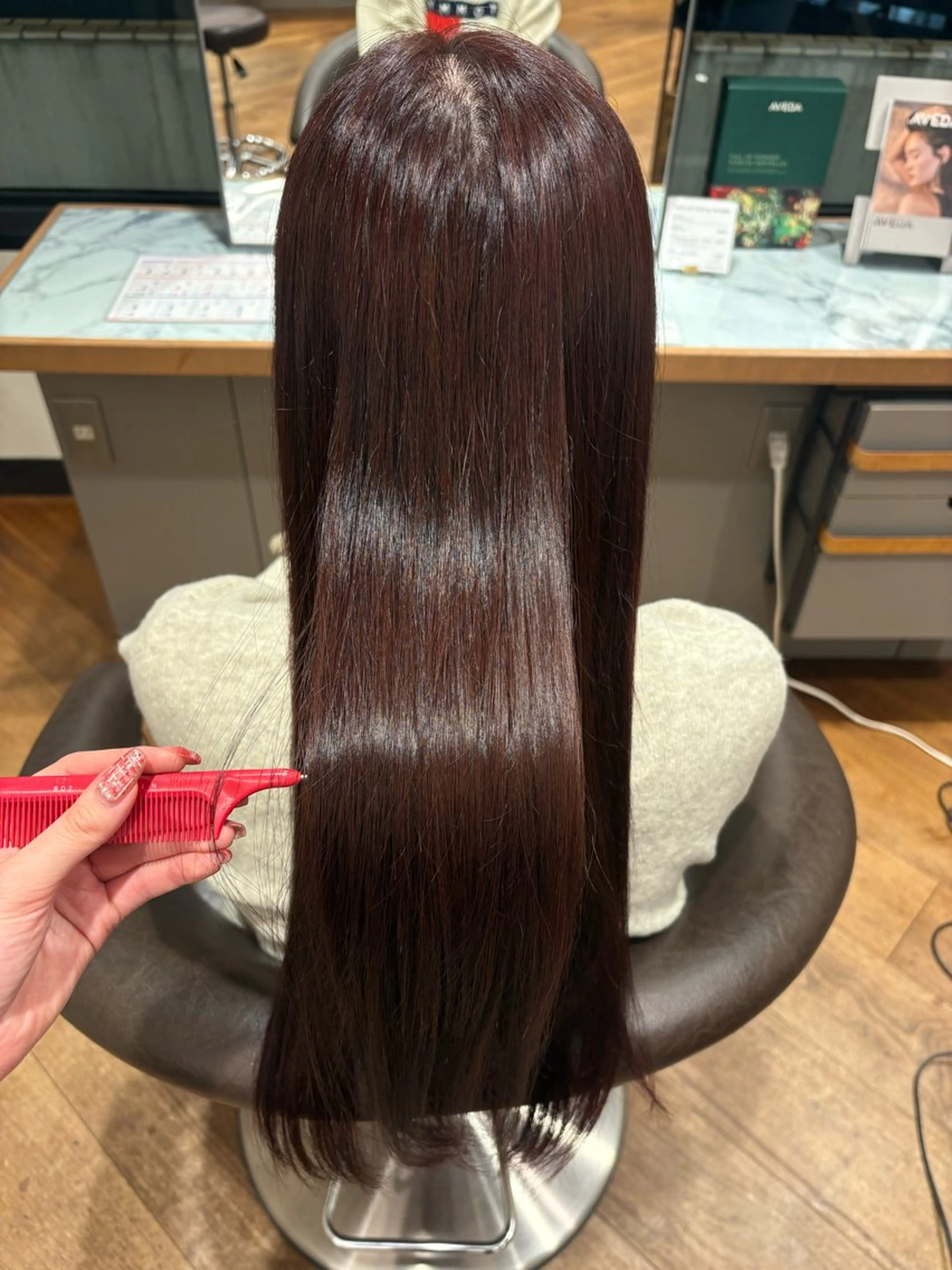 ロング カラー ヘアカラー 梅田/カラーモデル/ ヘアセットkanonのヘアスタイル