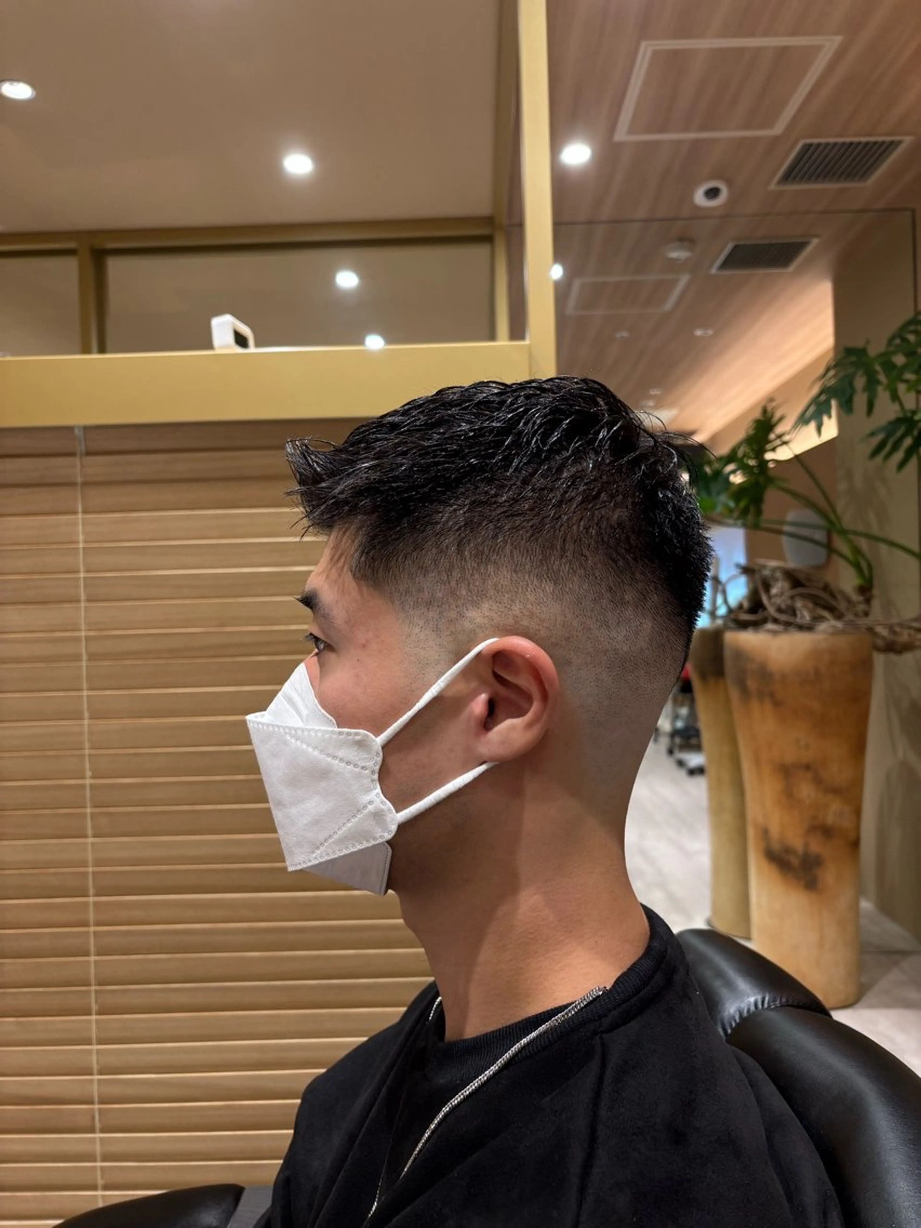 ショート メンズ 加藤 颯のヘアスタイル